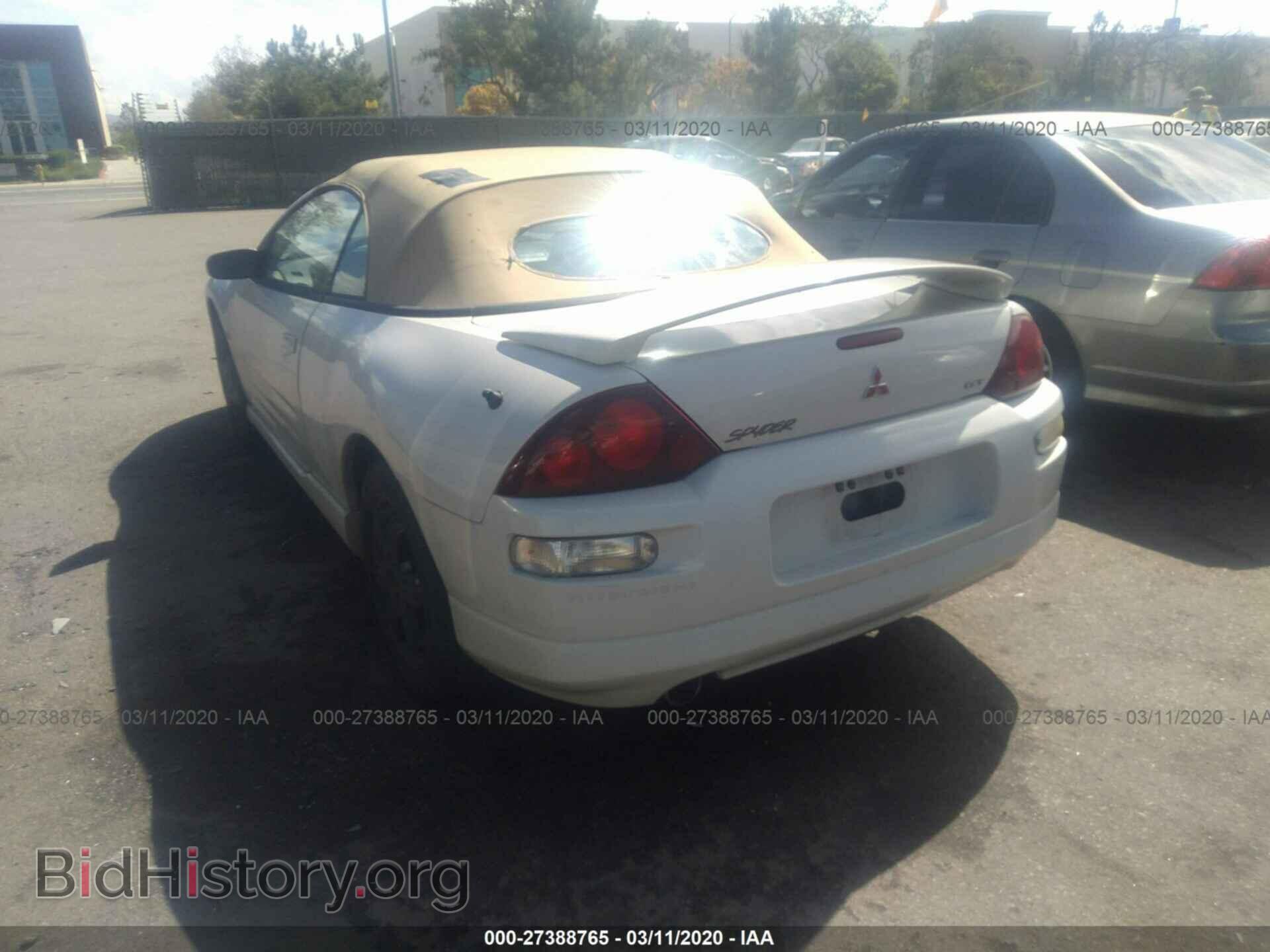 2001 MITSUBISHI ECLIPSE - VIN: 4A3AE85H91E067992 - Photo 3