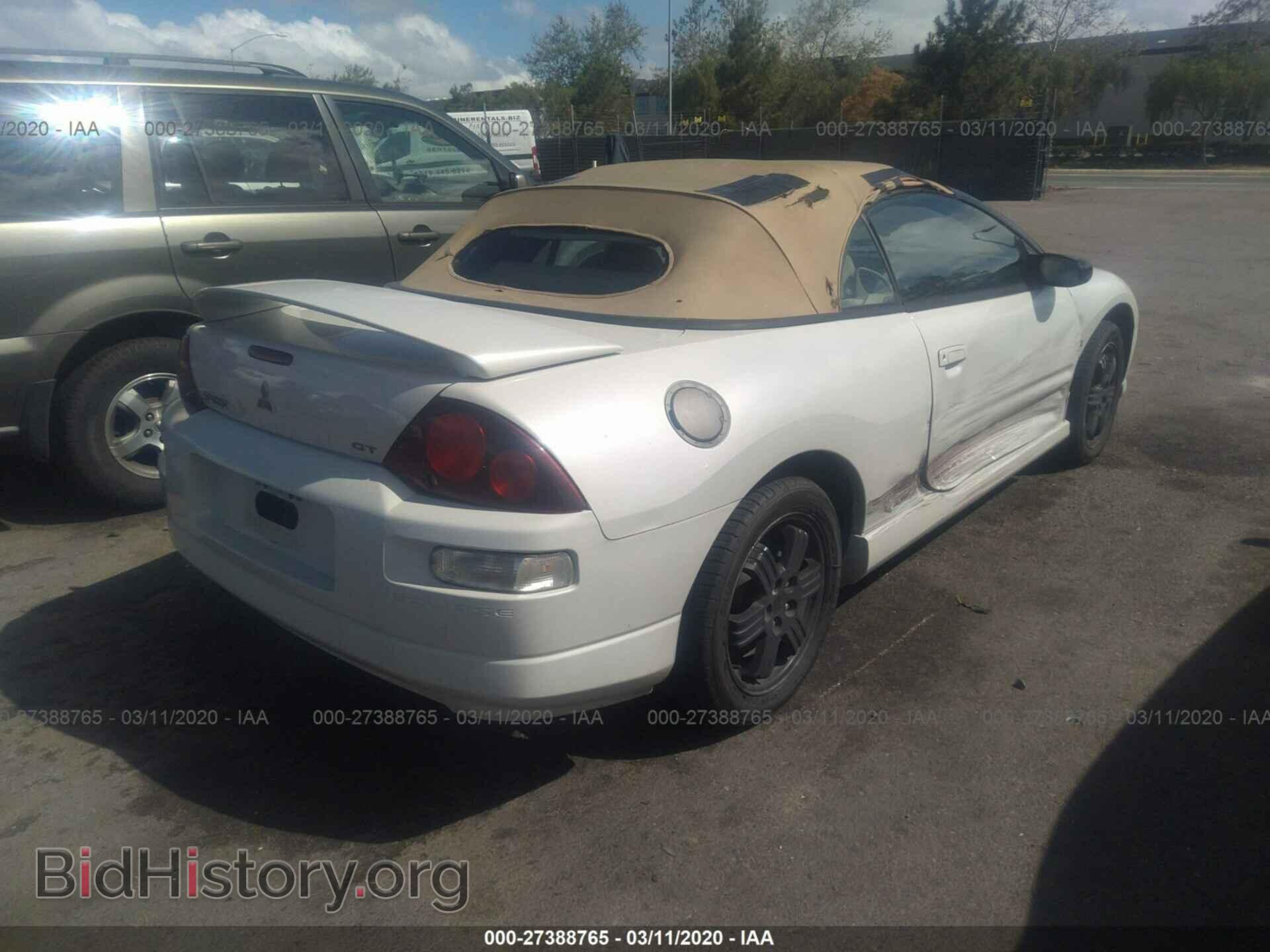 2001 MITSUBISHI ECLIPSE - VIN: 4A3AE85H91E067992 - Photo 4