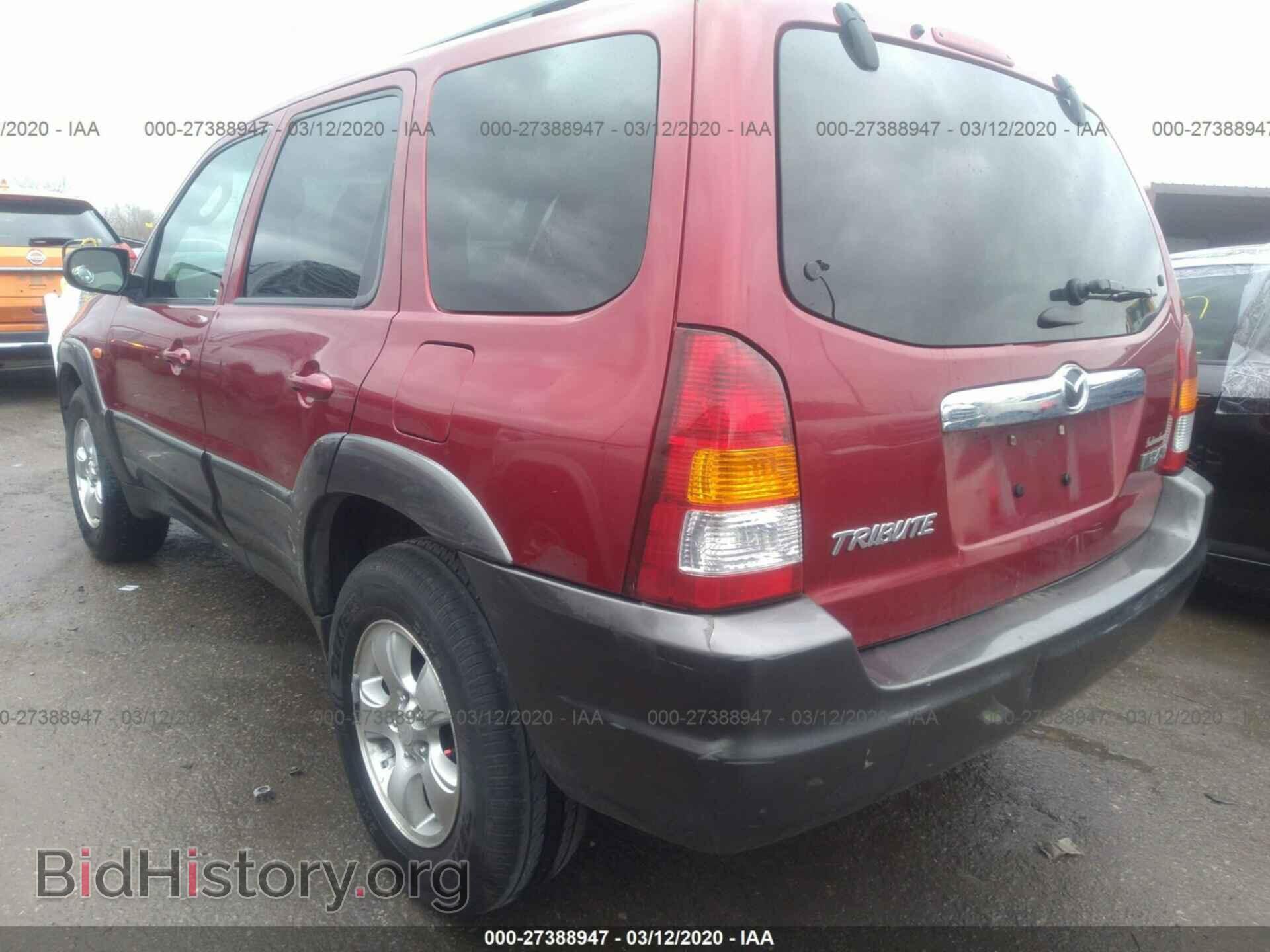 2004 MAZDA TRIBUTE - VIN: 4F2YZ04124KM23247 - Фото 3