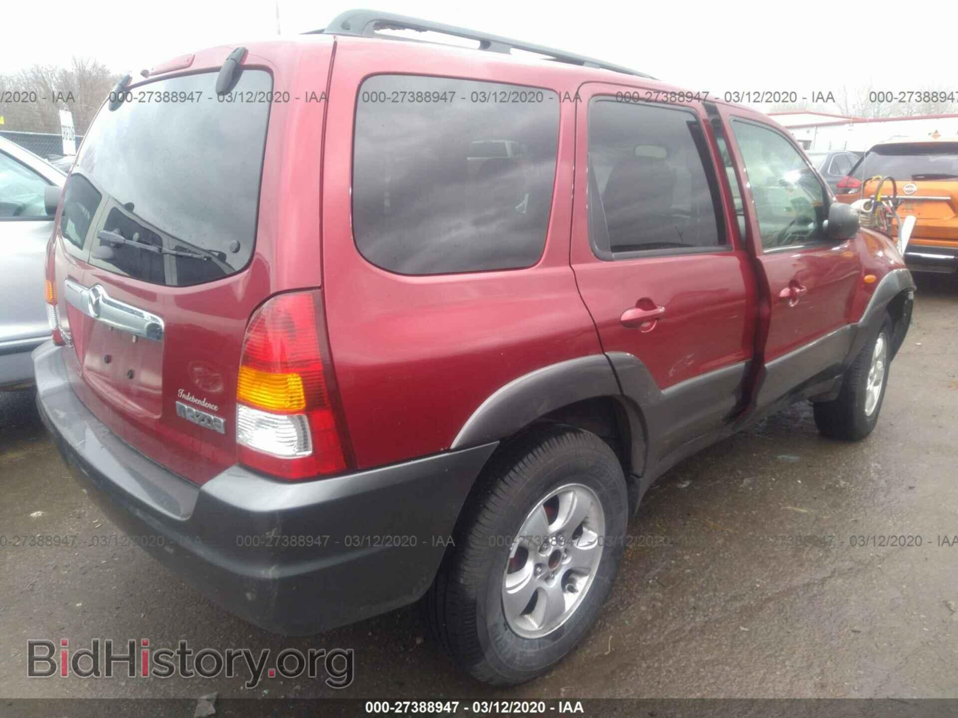2004 MAZDA TRIBUTE - VIN: 4F2YZ04124KM23247 - Фото 4