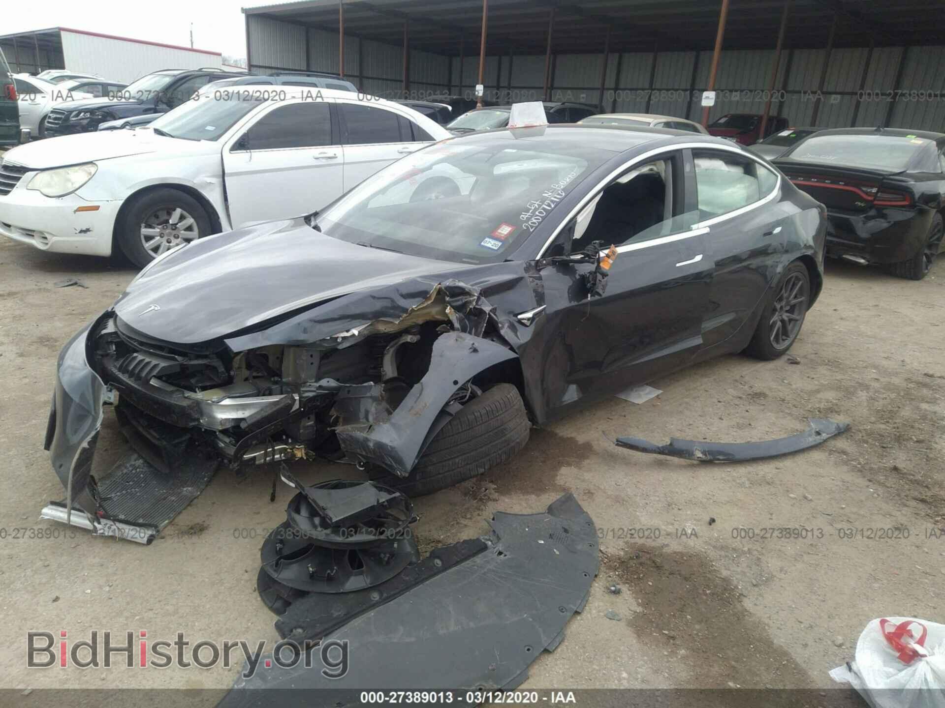 2019 TESLA MODEL 3 - VIN: 5YJ3E1EA8KF411379 - Фото 2