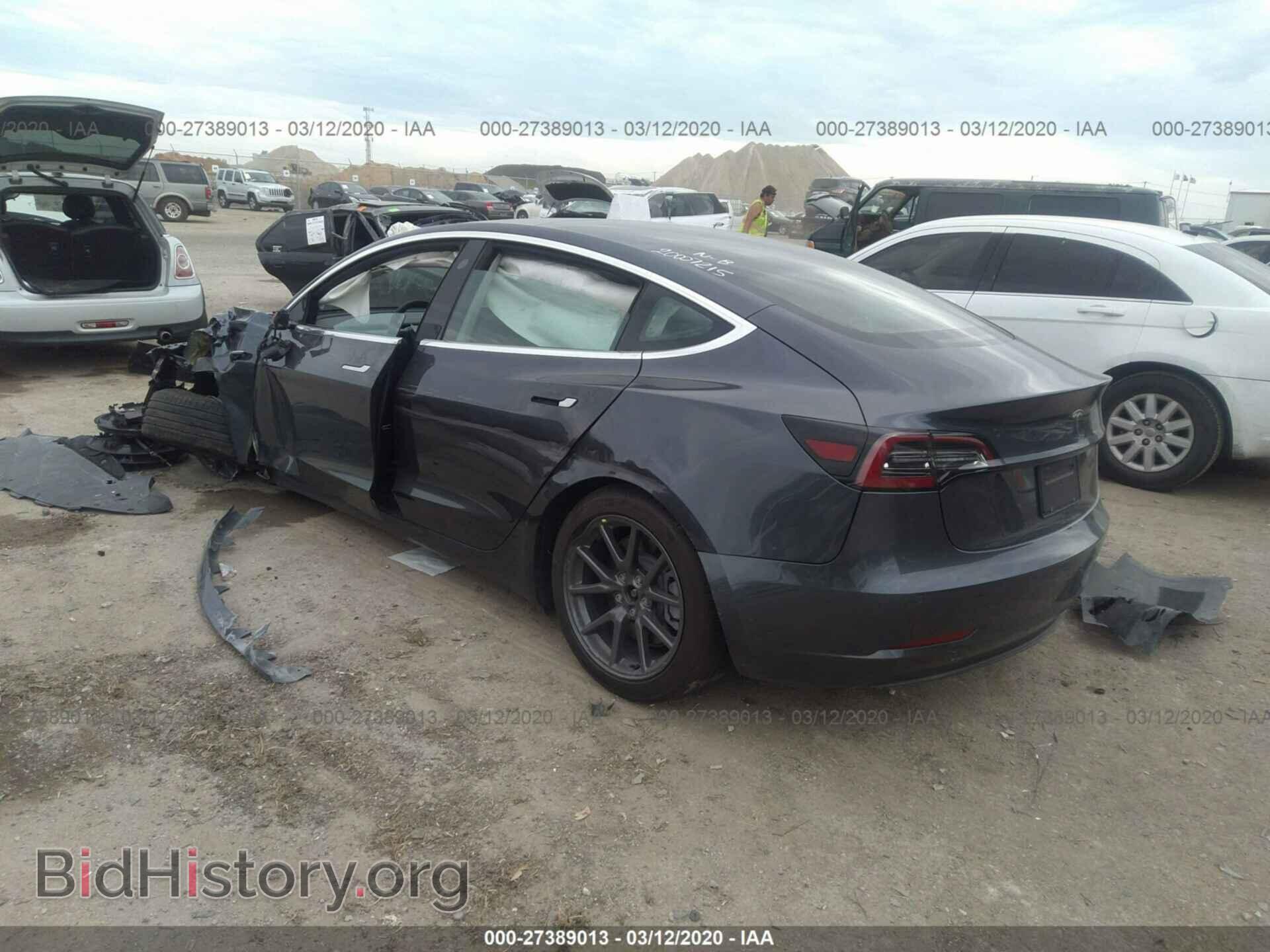 2019 TESLA MODEL 3 - VIN: 5YJ3E1EA8KF411379 - Фото 3