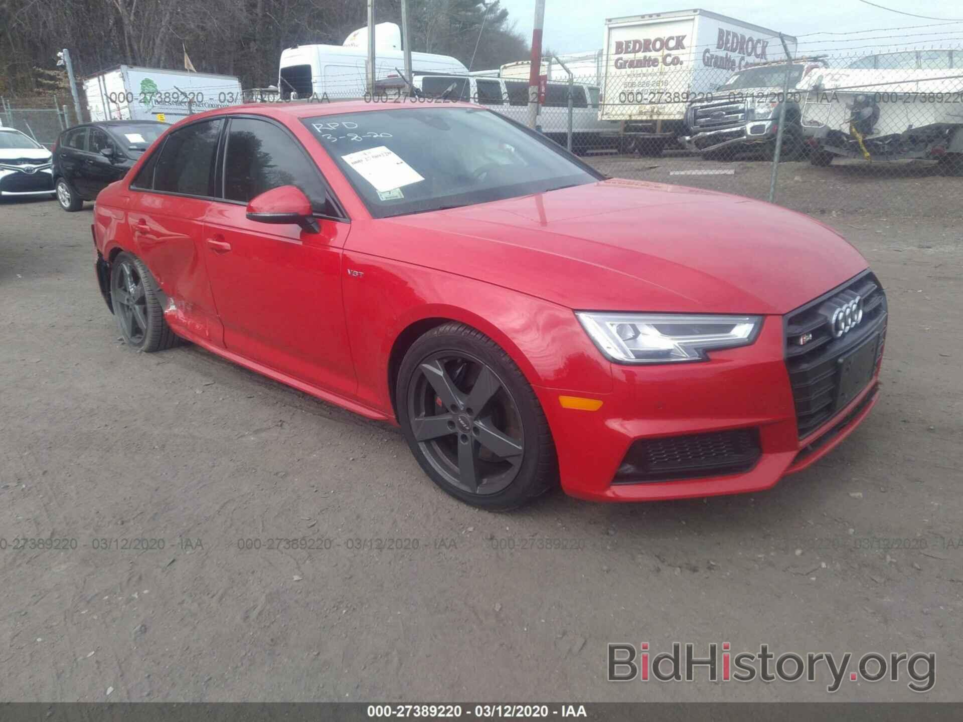 Photo WAUB4AF47JA123946 - AUDI S4 2018