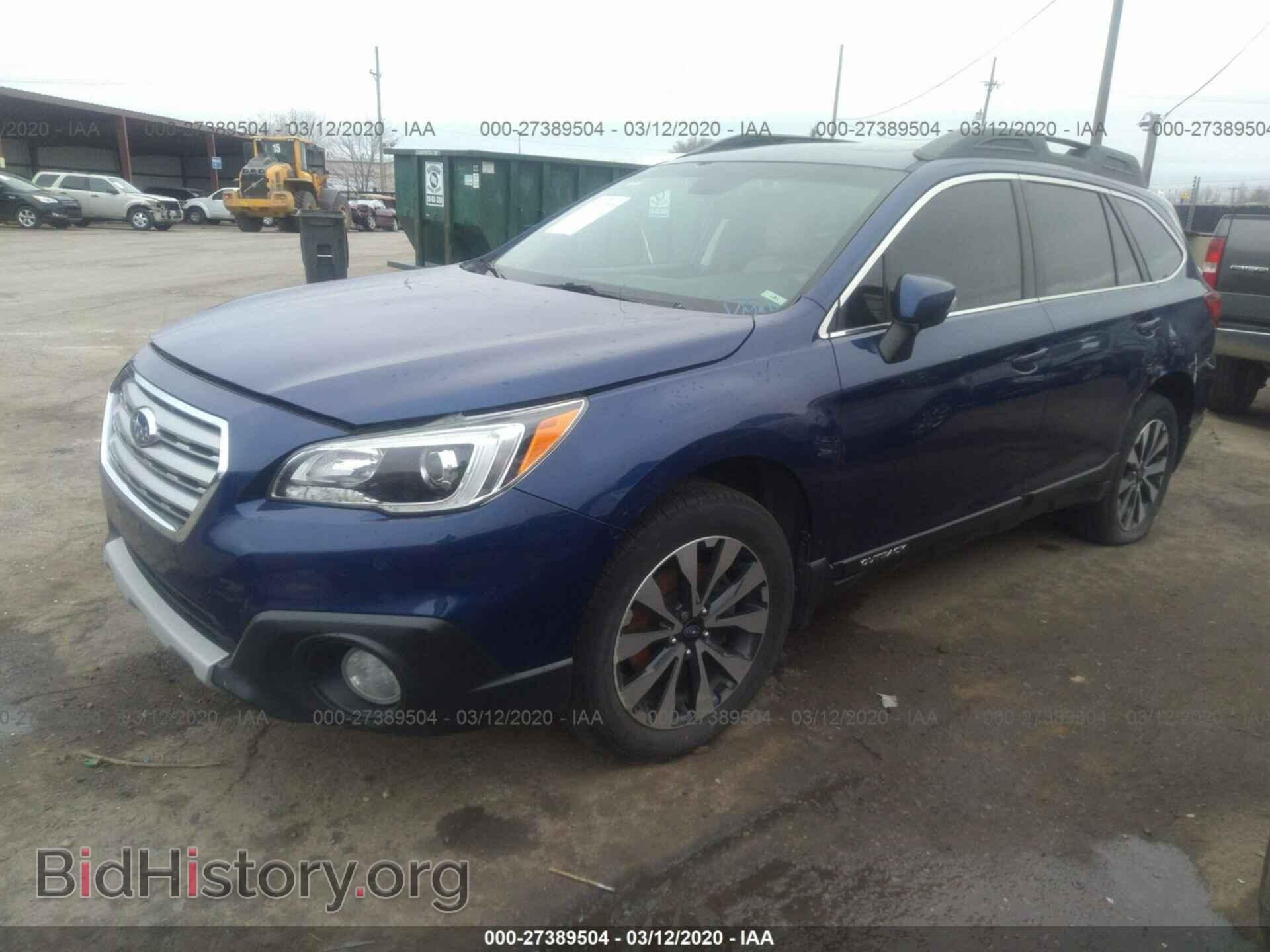 2015 SUBARU OUTBACK - VIN: 4S4BSBNC8F3271733 - Фото 2