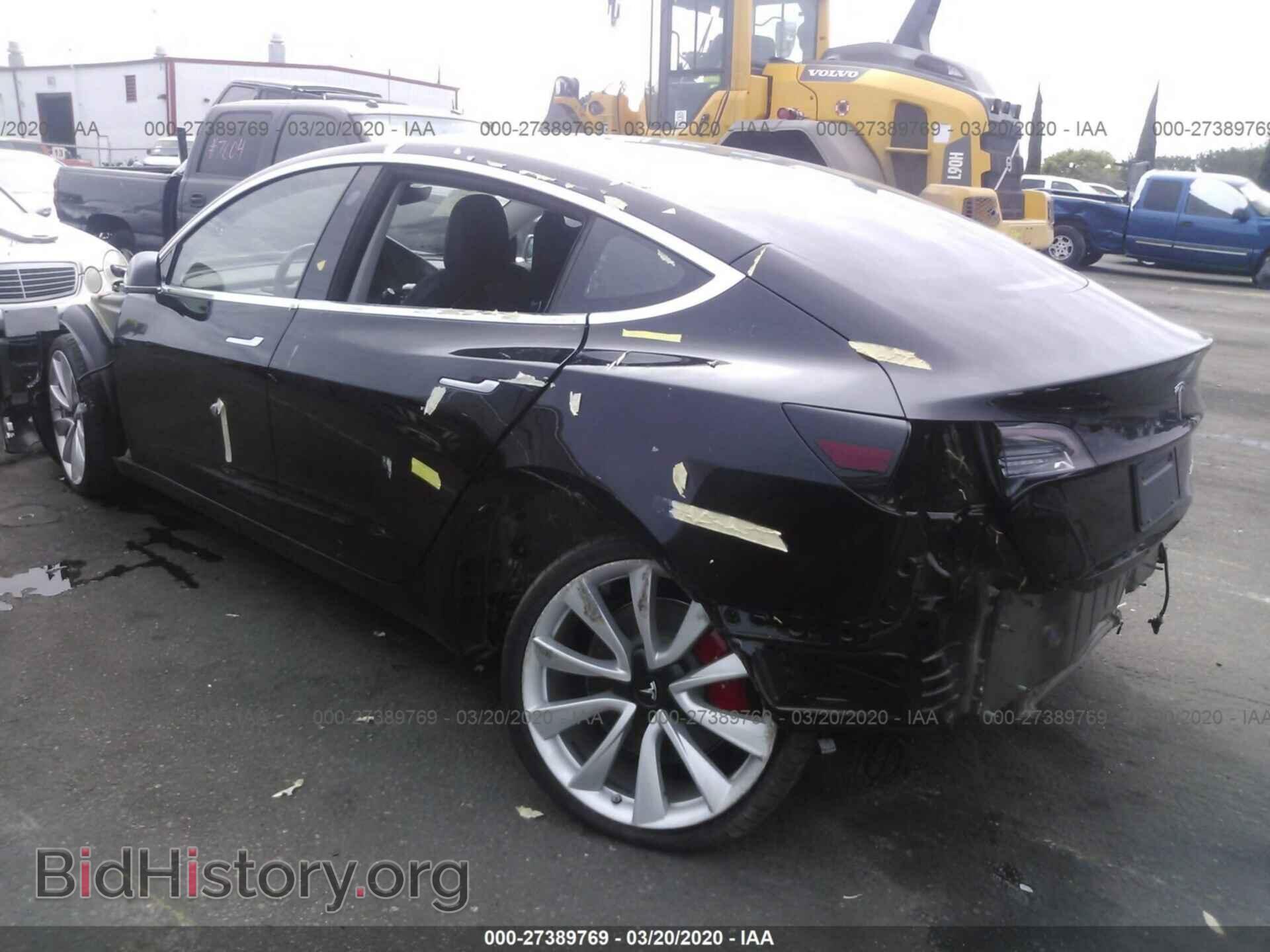 2019 TESLA MODEL 3 - VIN: 5YJ3E1EB8KF425520 - Фото 3