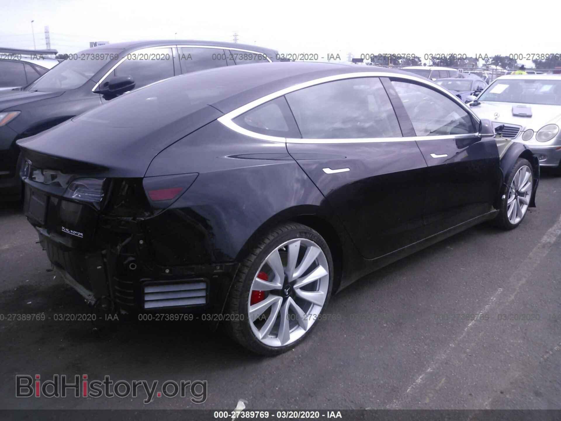 2019 TESLA MODEL 3 - VIN: 5YJ3E1EB8KF425520 - Фото 4