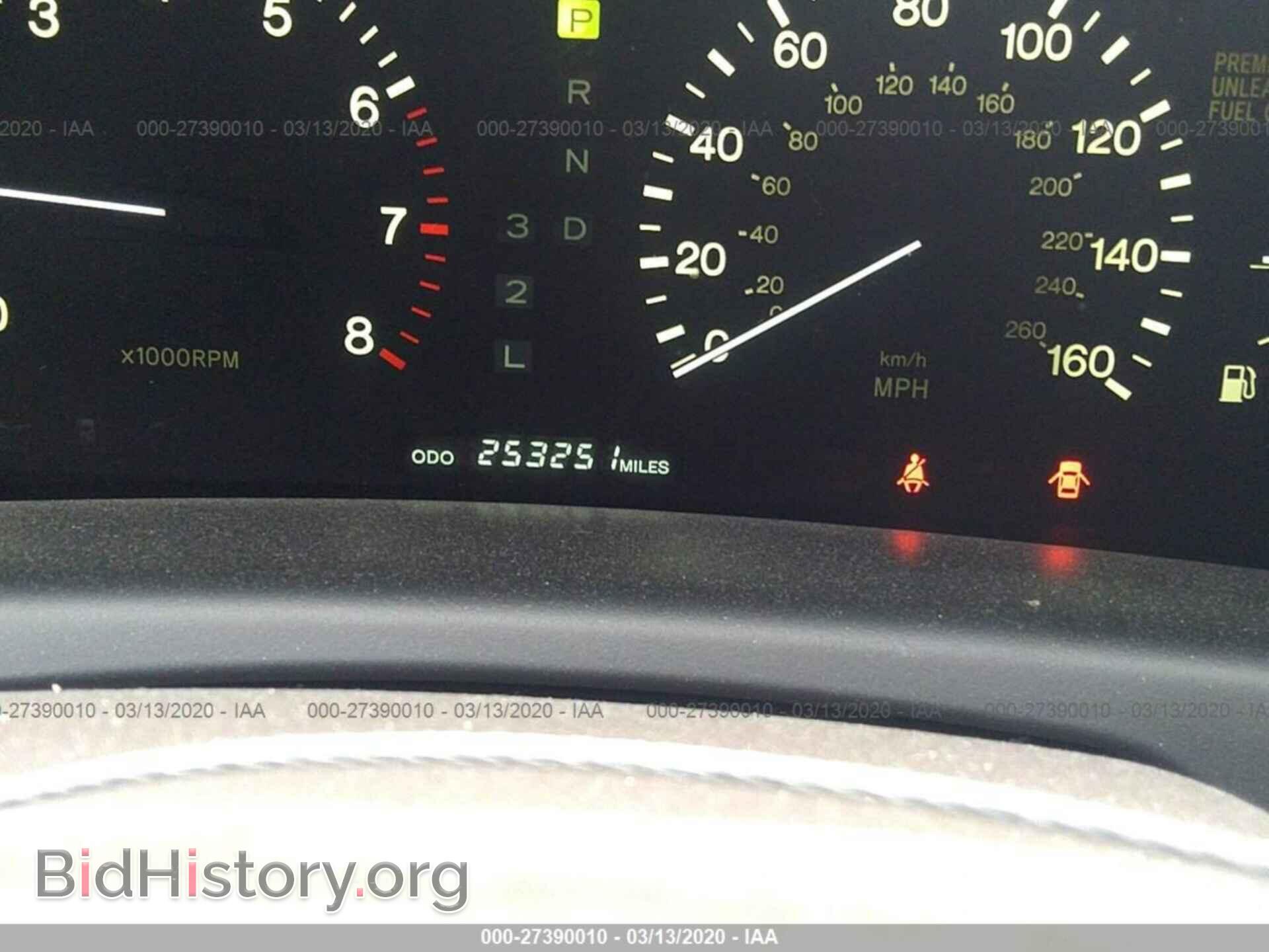 1995 LEXUS LS - VIN: JT8UF22E9S0024285 - Фото 7
