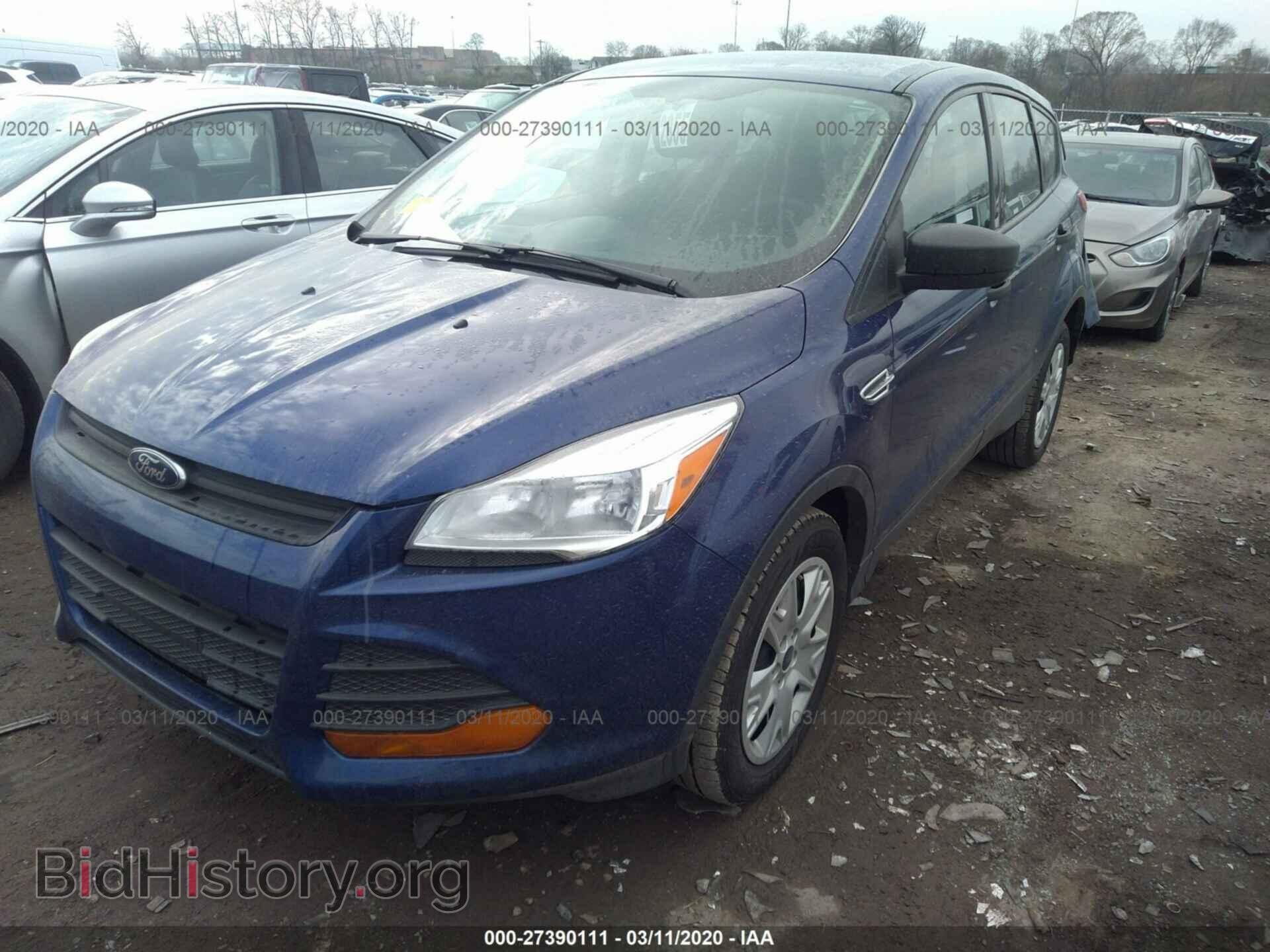 2014 FORD ESCAPE - VIN: 1FMCU0F74EUC34644 - Фото 2