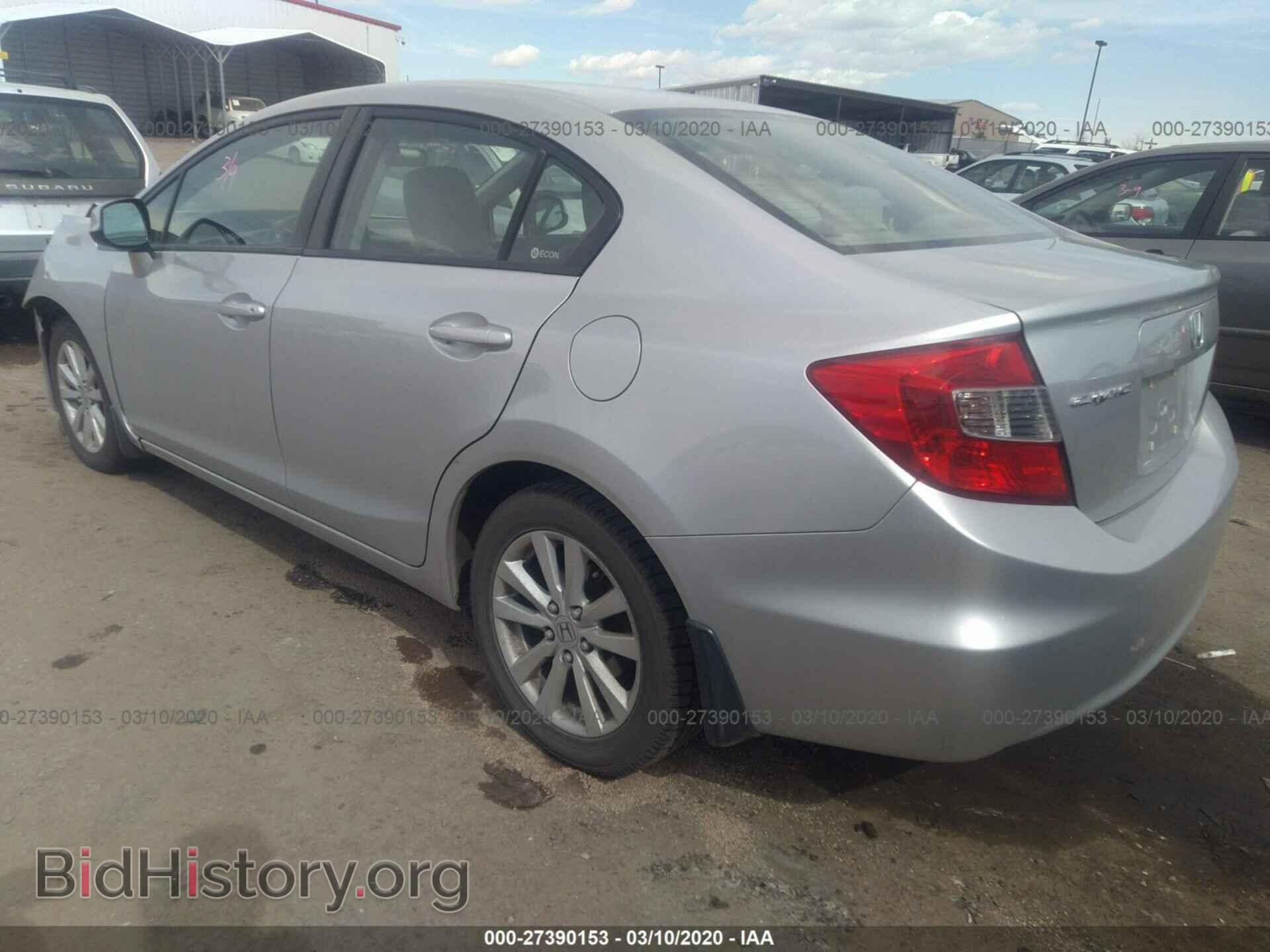 2012 HONDA CIVIC - VIN: 2HGFB2F89CH307889 - Фото 3