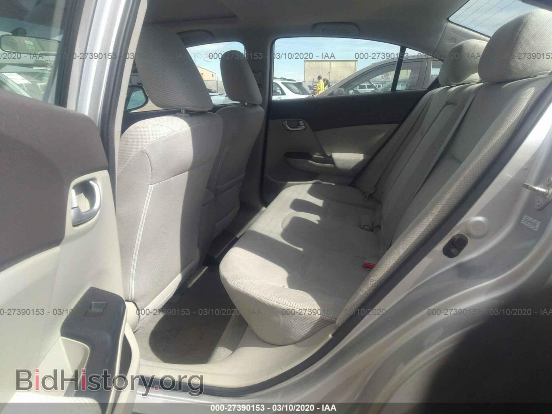 2012 HONDA CIVIC - VIN: 2HGFB2F89CH307889 - Фото 8