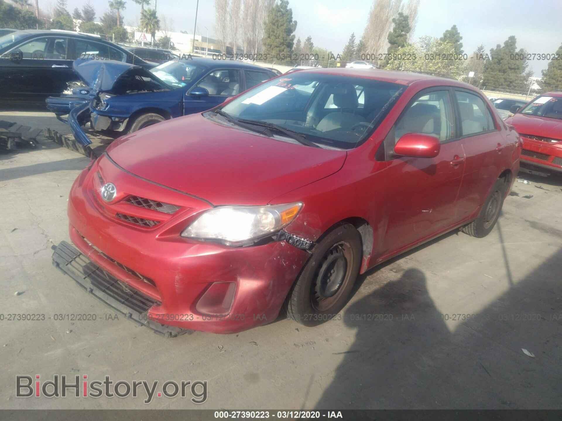 2011 TOYOTA COROLLA - VIN: 2T1BU4EE3BC568860 - Фото 2