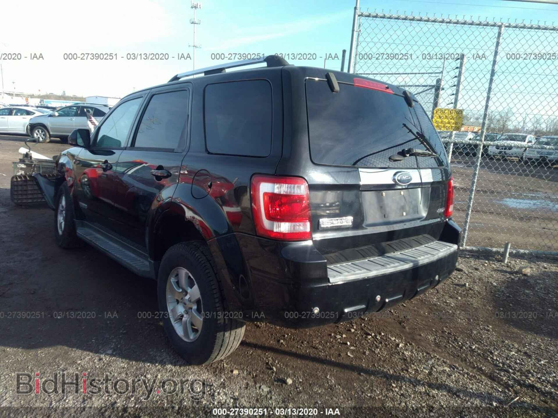 2008 FORD ESCAPE - VIN: 1FMCU941X8KA28280 - Фото 3