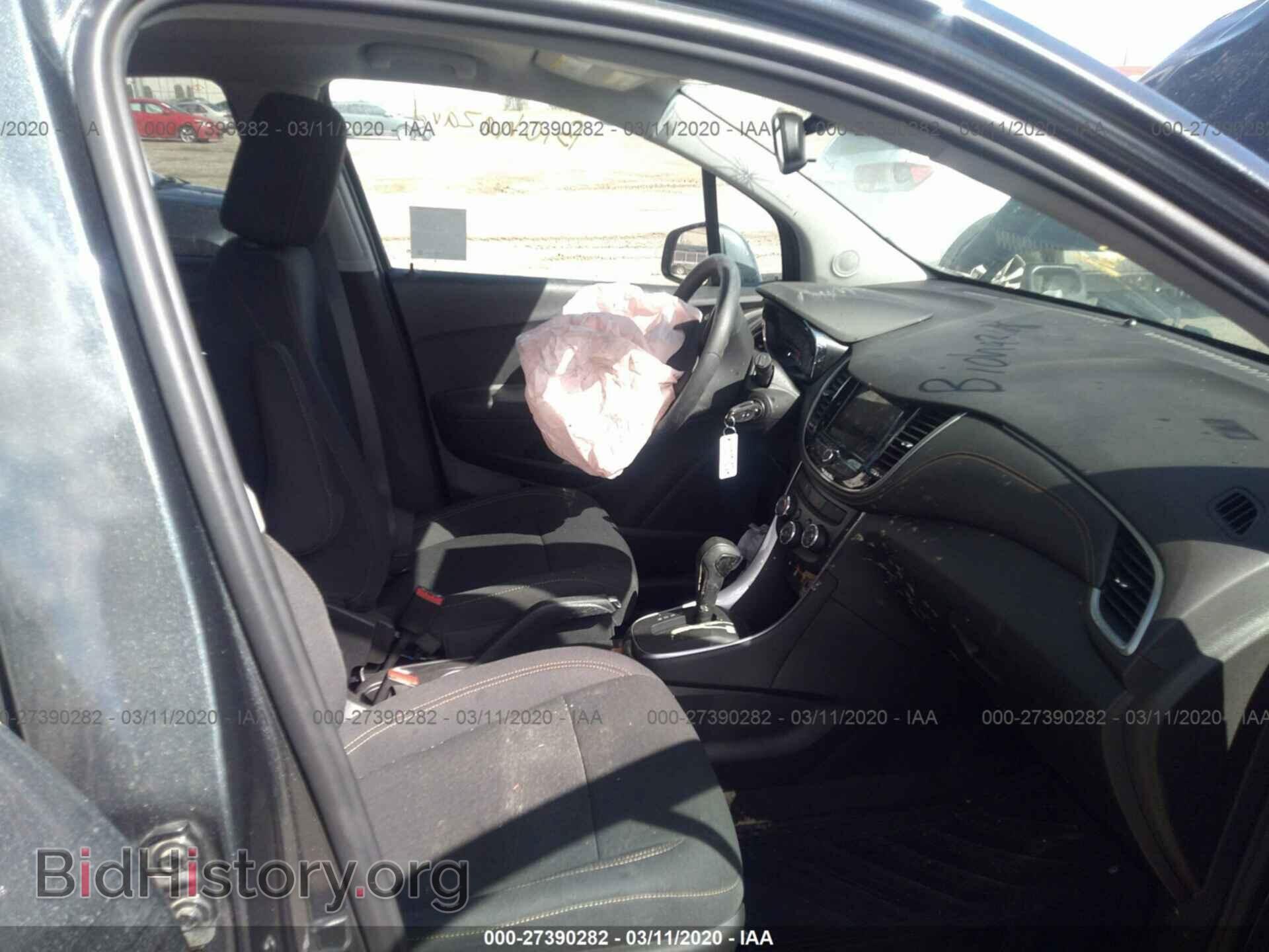 2019 CHEVROLET TRAX - VIN: 3GNCJKSB3KL320205 - Photo 5