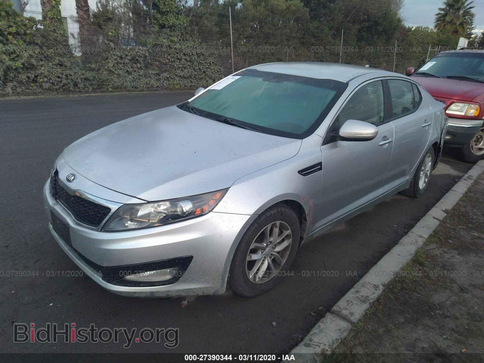 2013 KIA OPTIMA - VIN: KNAGM4A76D5401984 - Фото 2