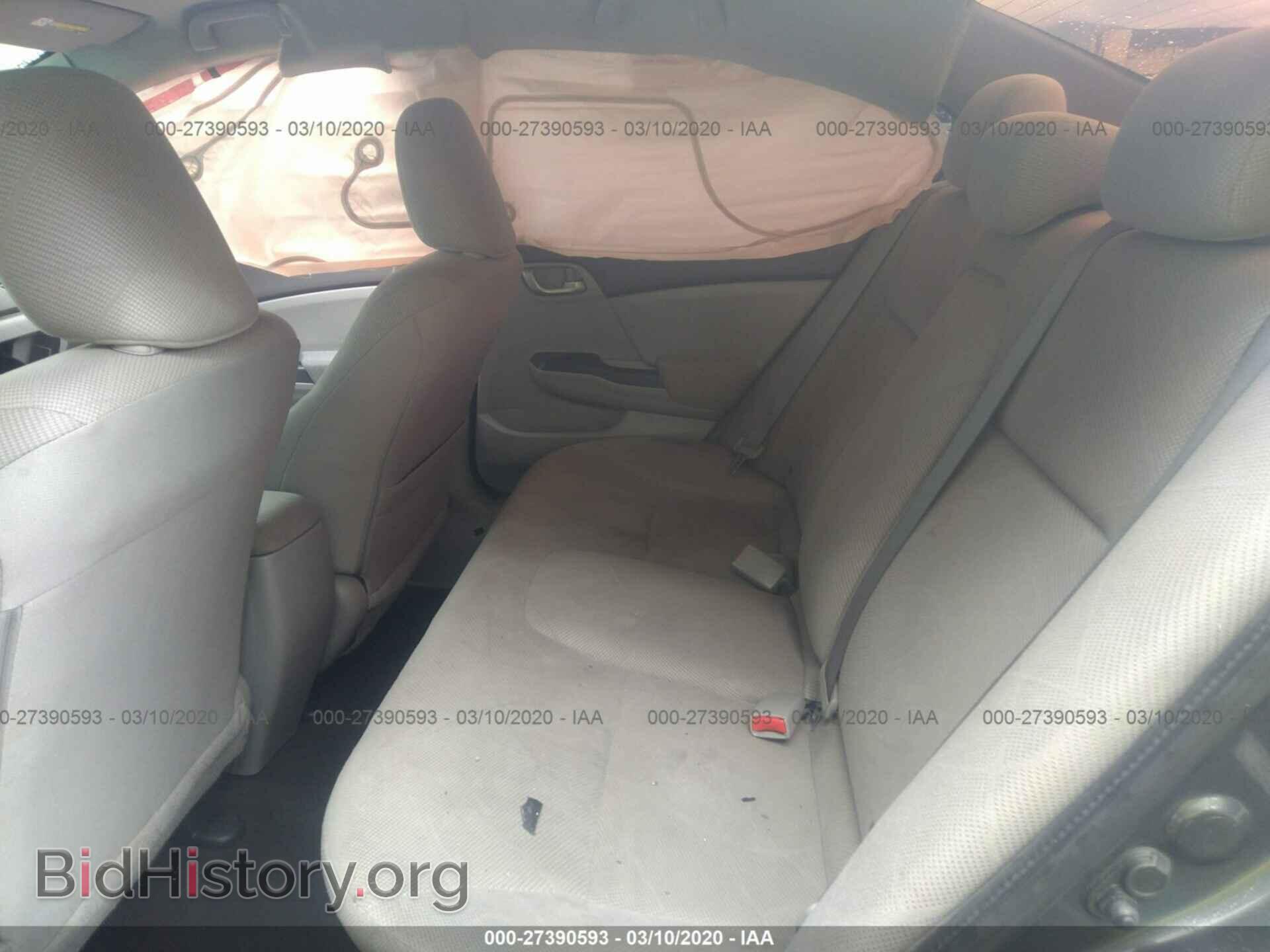 2012 HONDA CIVIC - VIN: 2HGFB2F51CH591024 - Photo 8