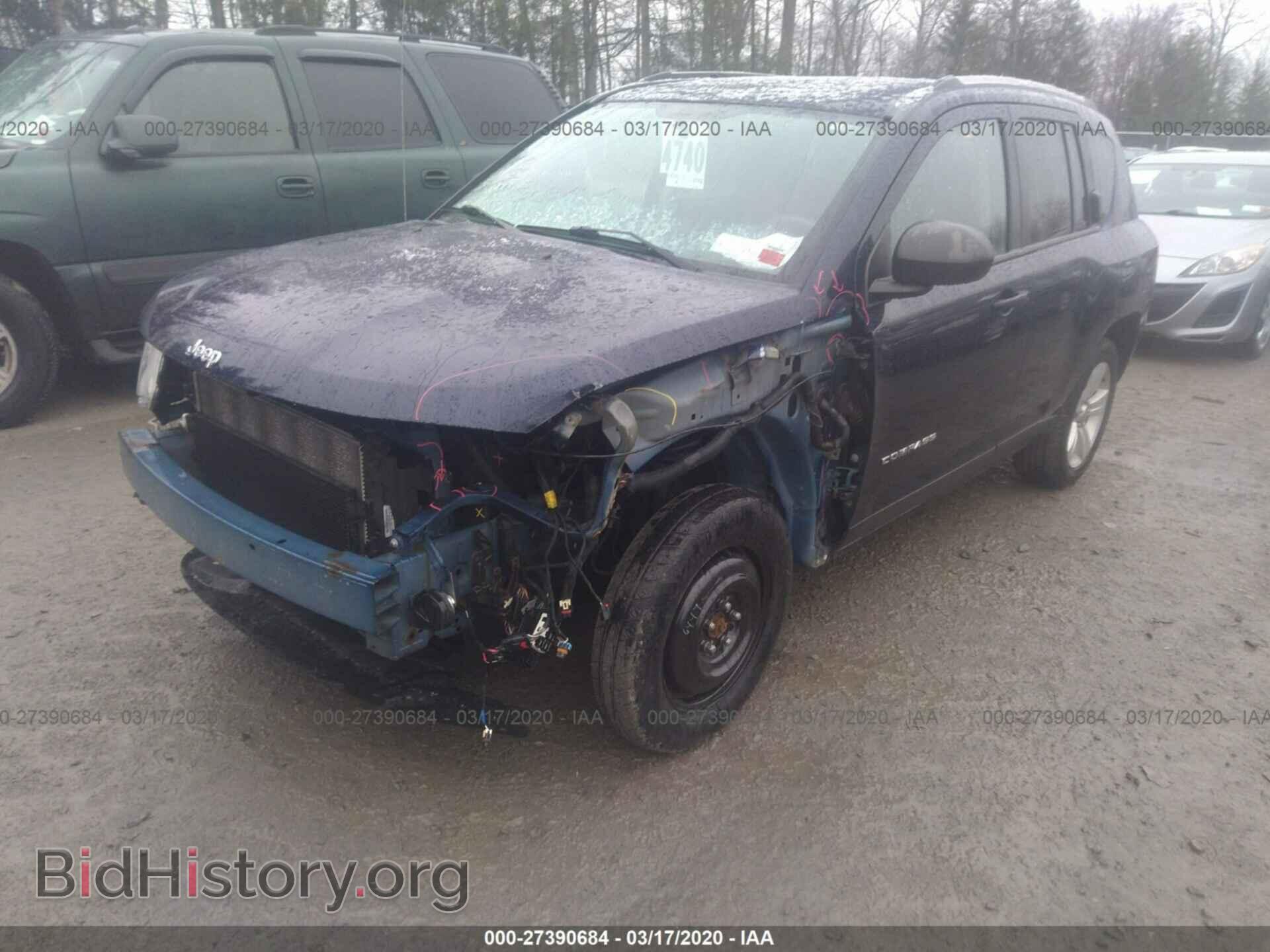 2013 JEEP COMPASS - VIN: 1C4NJDBB3DD253479 - Фото 2