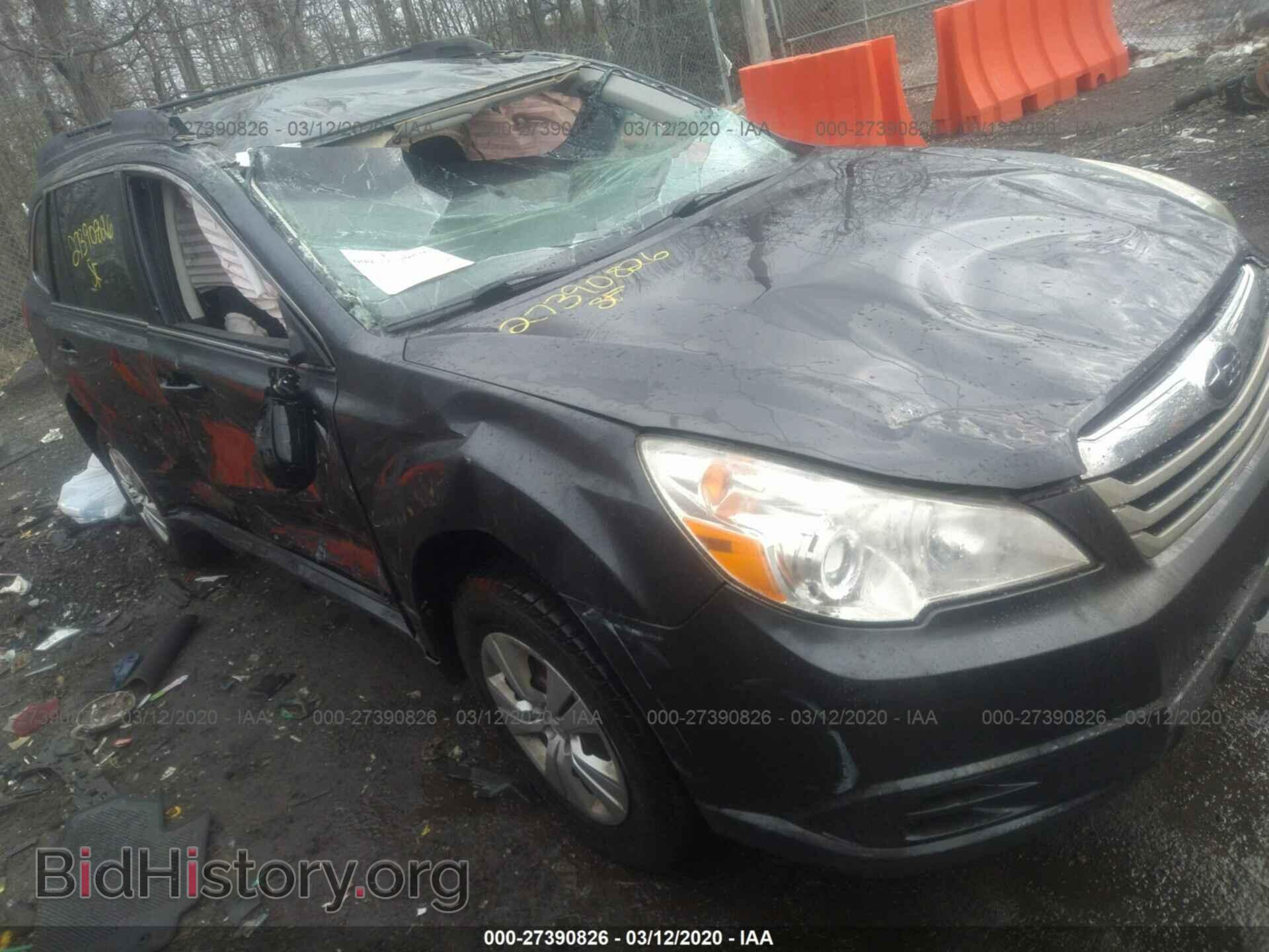 Фотография 4S4BRBAC1C3210110 - SUBARU OUTBACK 2012