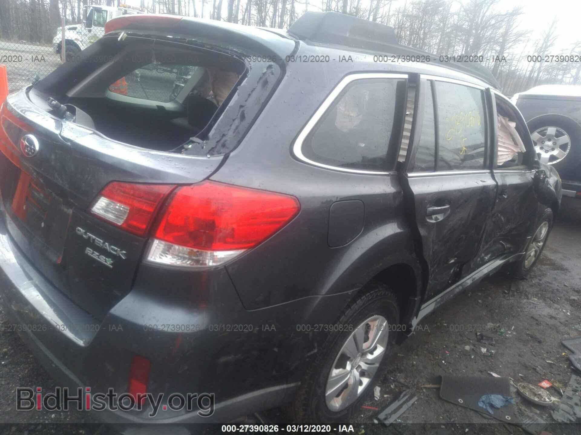 2012 SUBARU OUTBACK - VIN: 4S4BRBAC1C3210110 - Photo 4