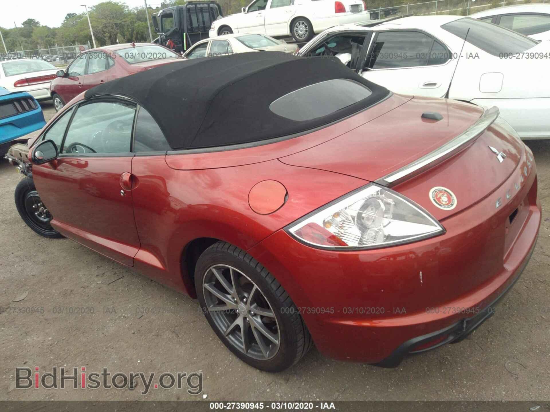 2011 MITSUBISHI ECLIPSE - VIN: 4A37L5EF2BE006806 - Photo 3