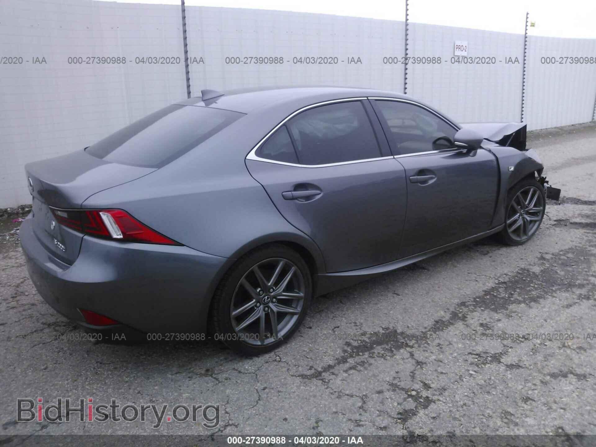 2016 LEXUS IS - VIN: JTHBA1D24G5022005 - Фото 4