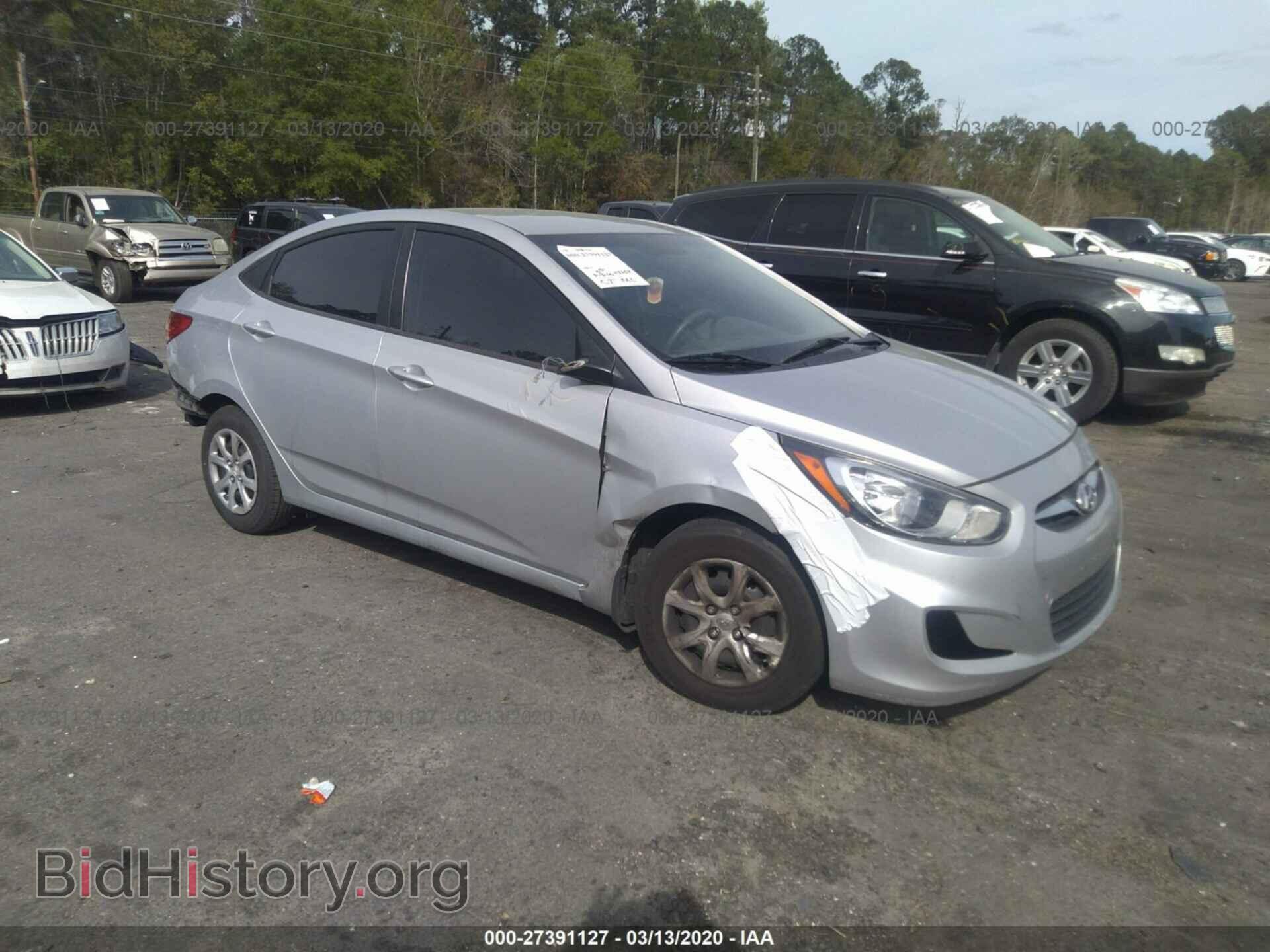 Photo KMHCT4AE7EU737892 - HYUNDAI ACCENT 2014