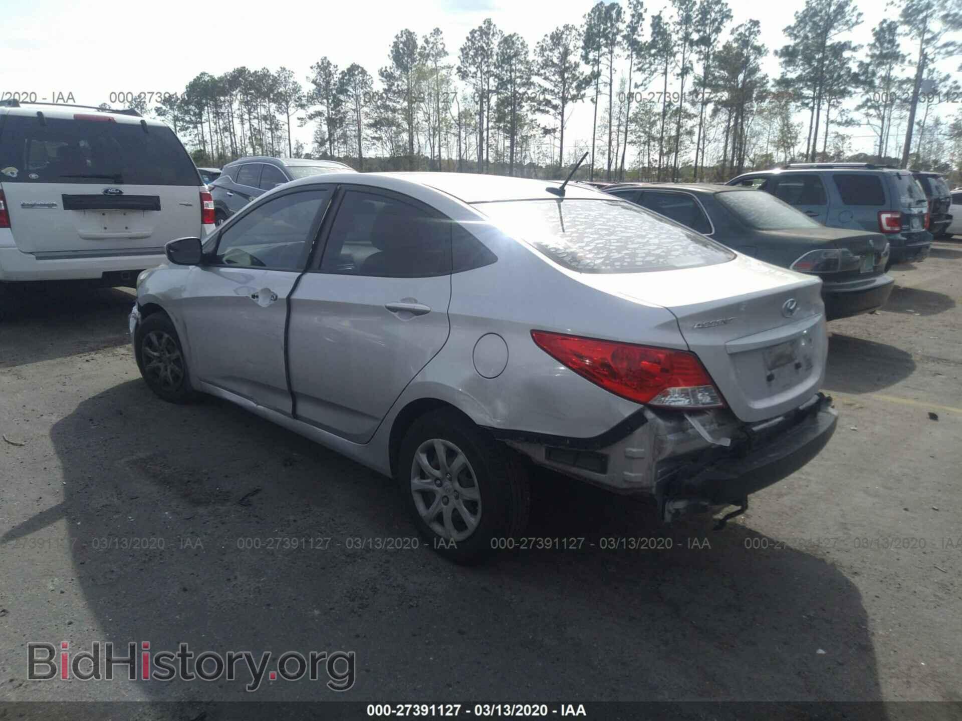 2014 HYUNDAI ACCENT - VIN: KMHCT4AE7EU737892 - Фото 3