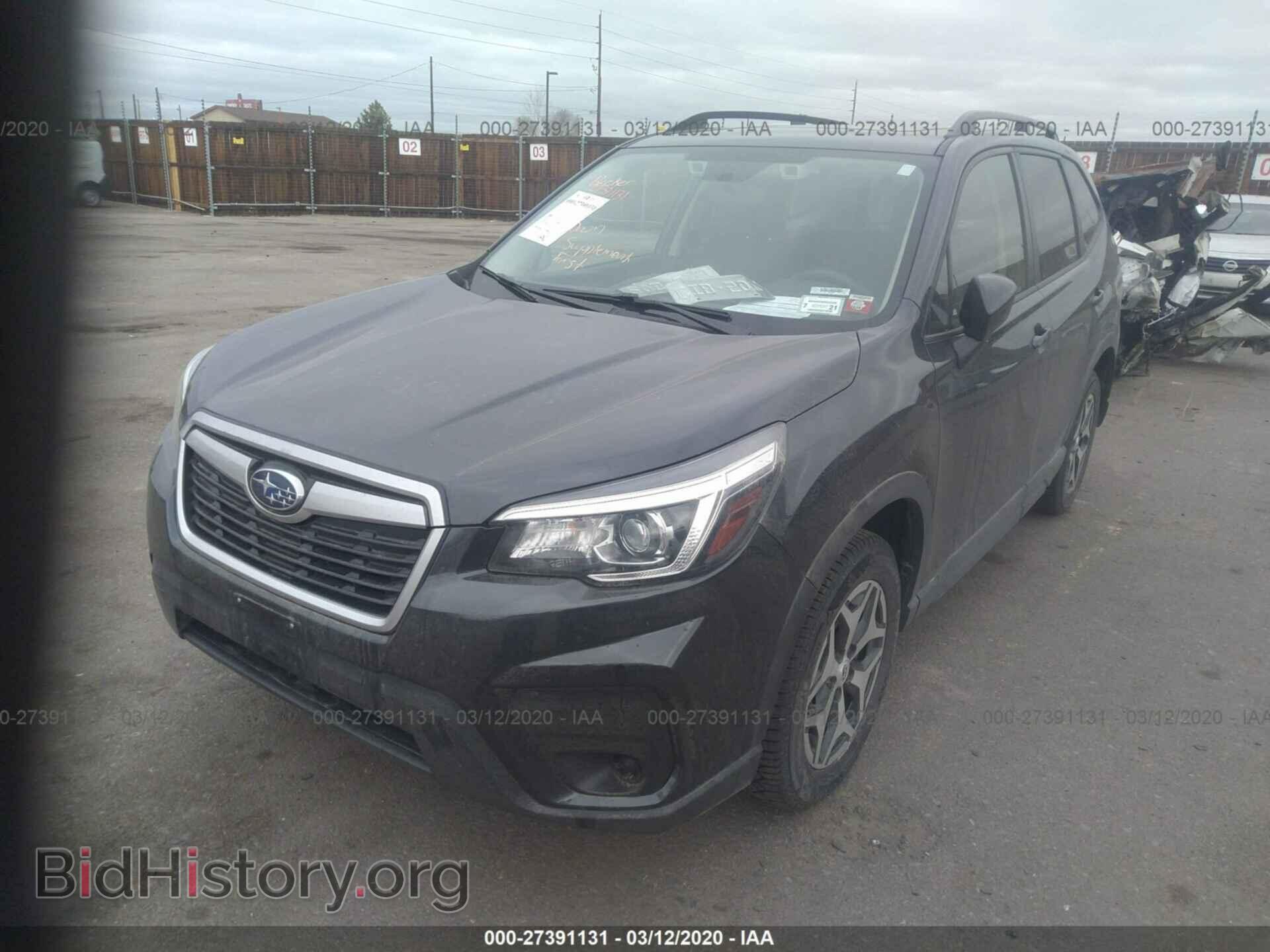 2019 SUBARU FORESTER - VIN: JF2SKAGCXKH523640 - Фото 2