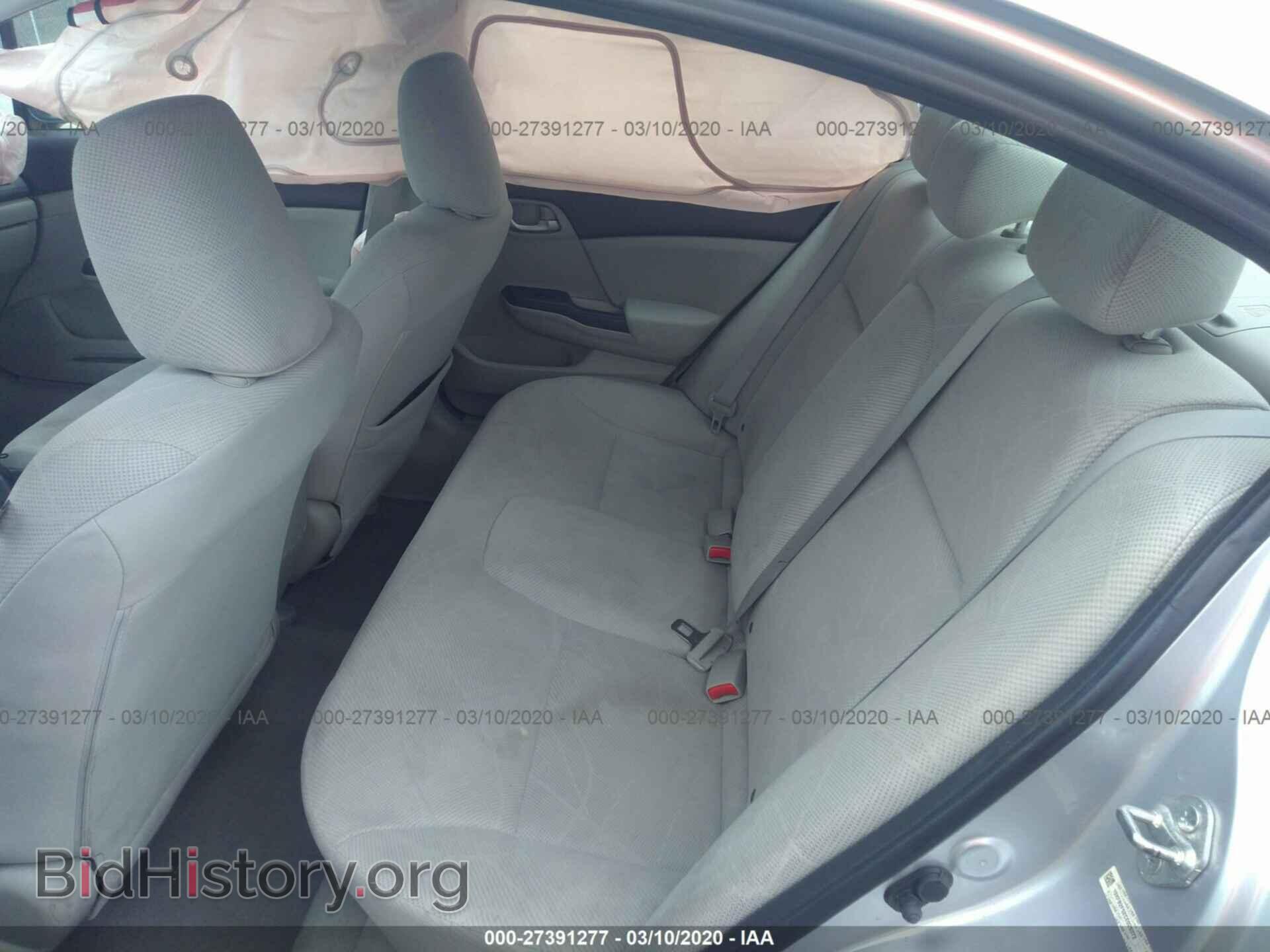 2012 HONDA CIVIC - VIN: 19XFB2F52CE026372 - Фото 8