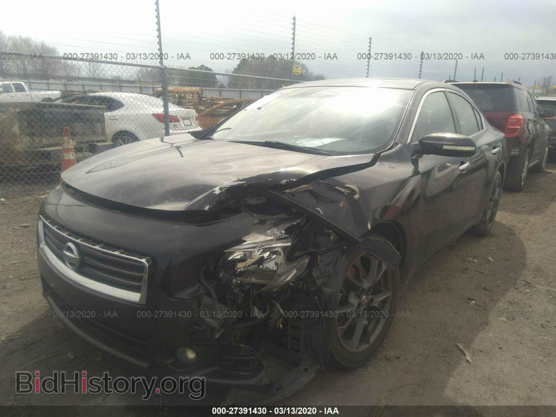 2014 NISSAN MAXIMA - VIN: 1N4AA5AP1EC455512 - Фото 2