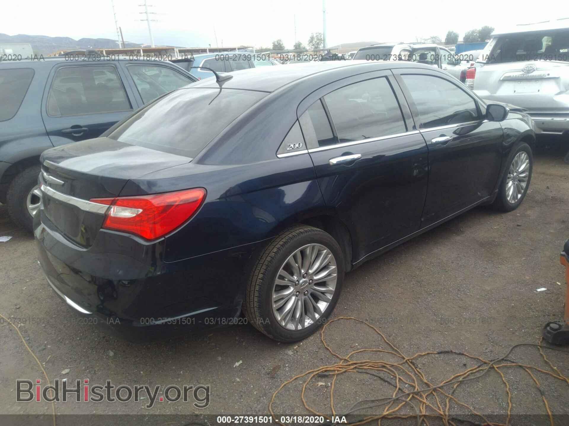 2012 CHRYSLER 200 - VIN: 1C3CCBCG9CN116866 - Фото 4