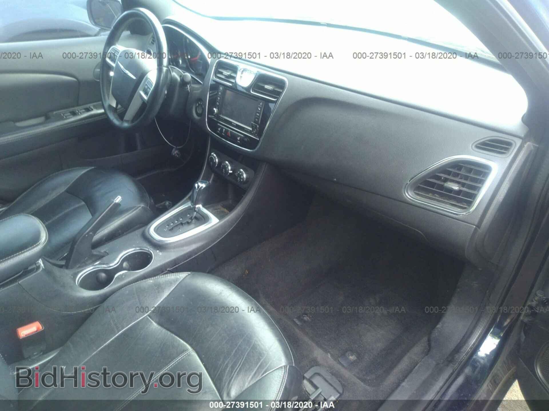 2012 CHRYSLER 200 - VIN: 1C3CCBCG9CN116866 - Фото 5