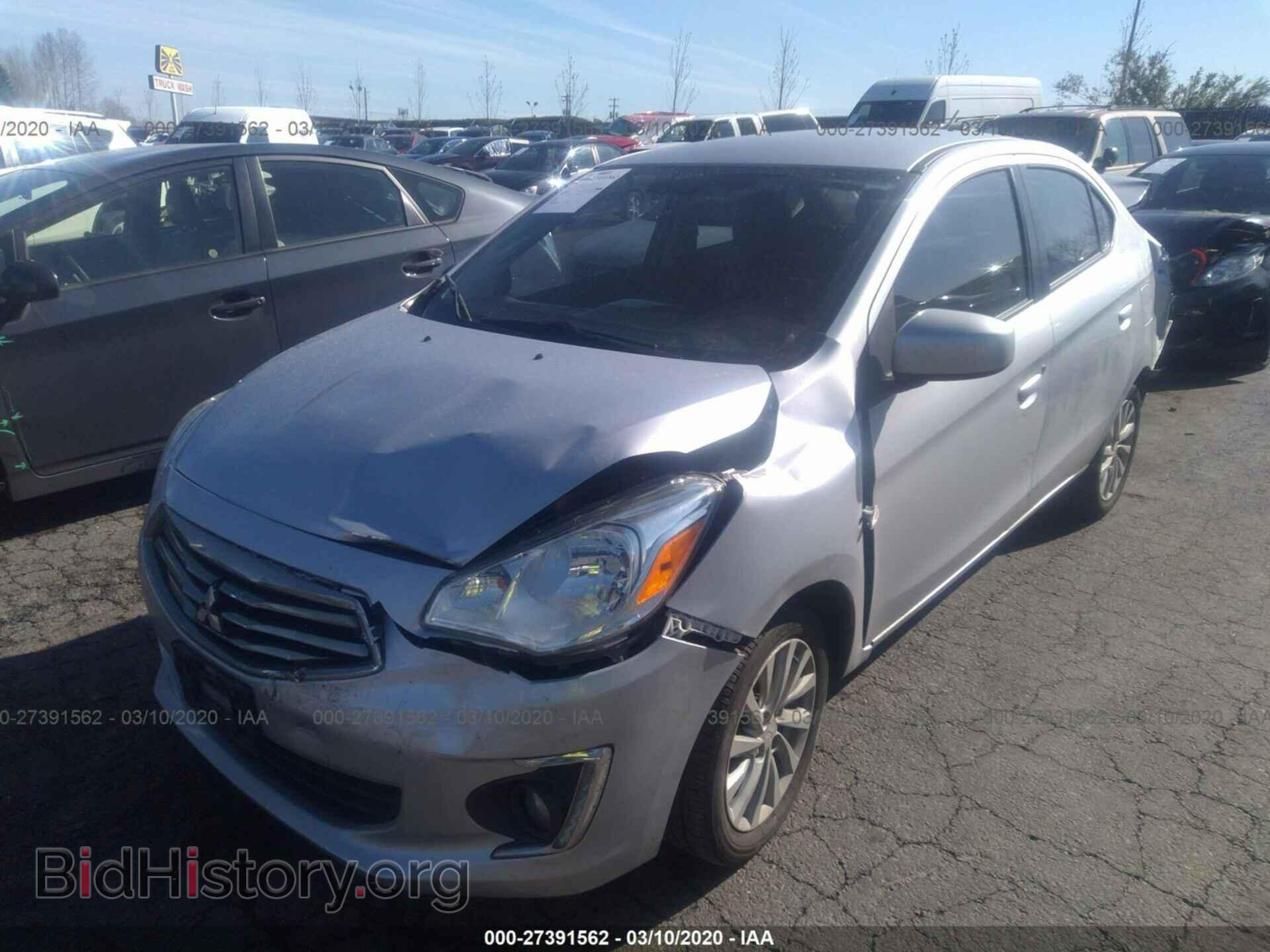 2017 MITSUBISHI MIRAGE - VIN: ML32F3FJ7HHF05612 - Фото 2