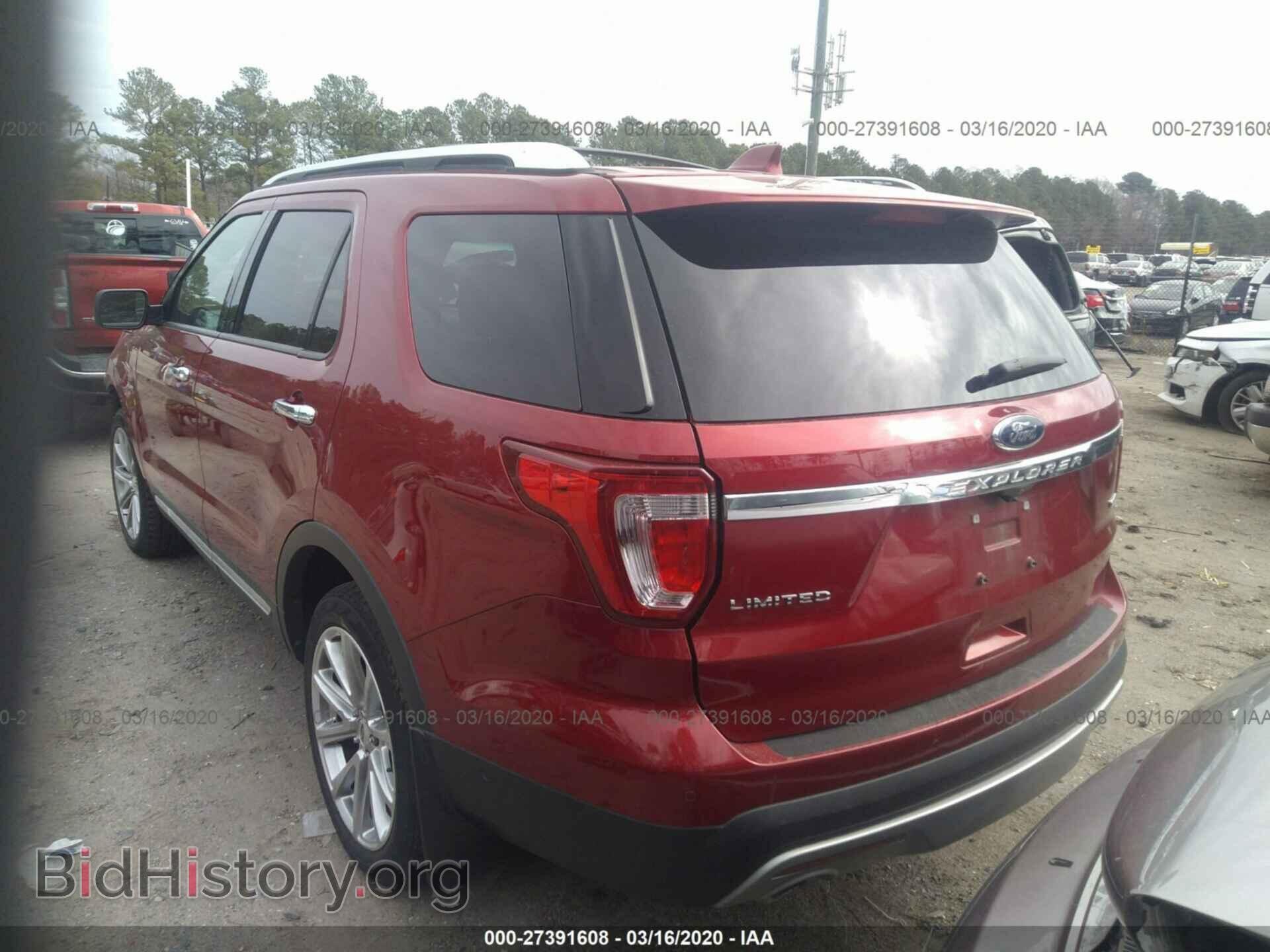 2016 FORD EXPLORER - VIN: 1FM5K8FH8GGA04323 - Фото 3