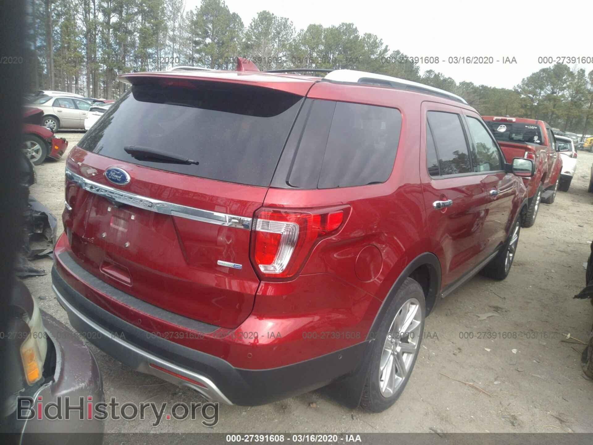 2016 FORD EXPLORER - VIN: 1FM5K8FH8GGA04323 - Фото 4