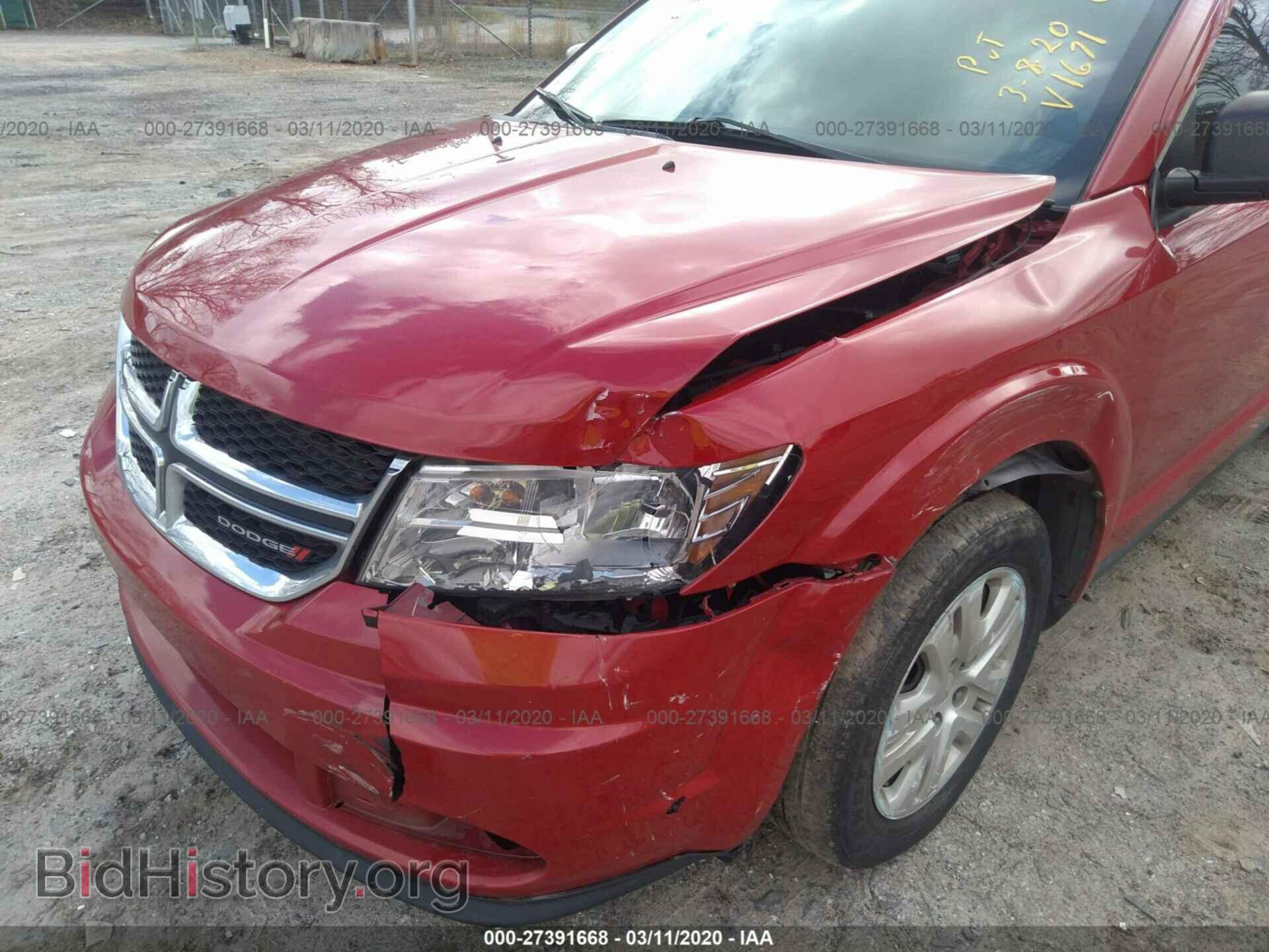 2016 DODGE JOURNEY - VIN: 3C4PDCAB8GT221671 - Фото 6
