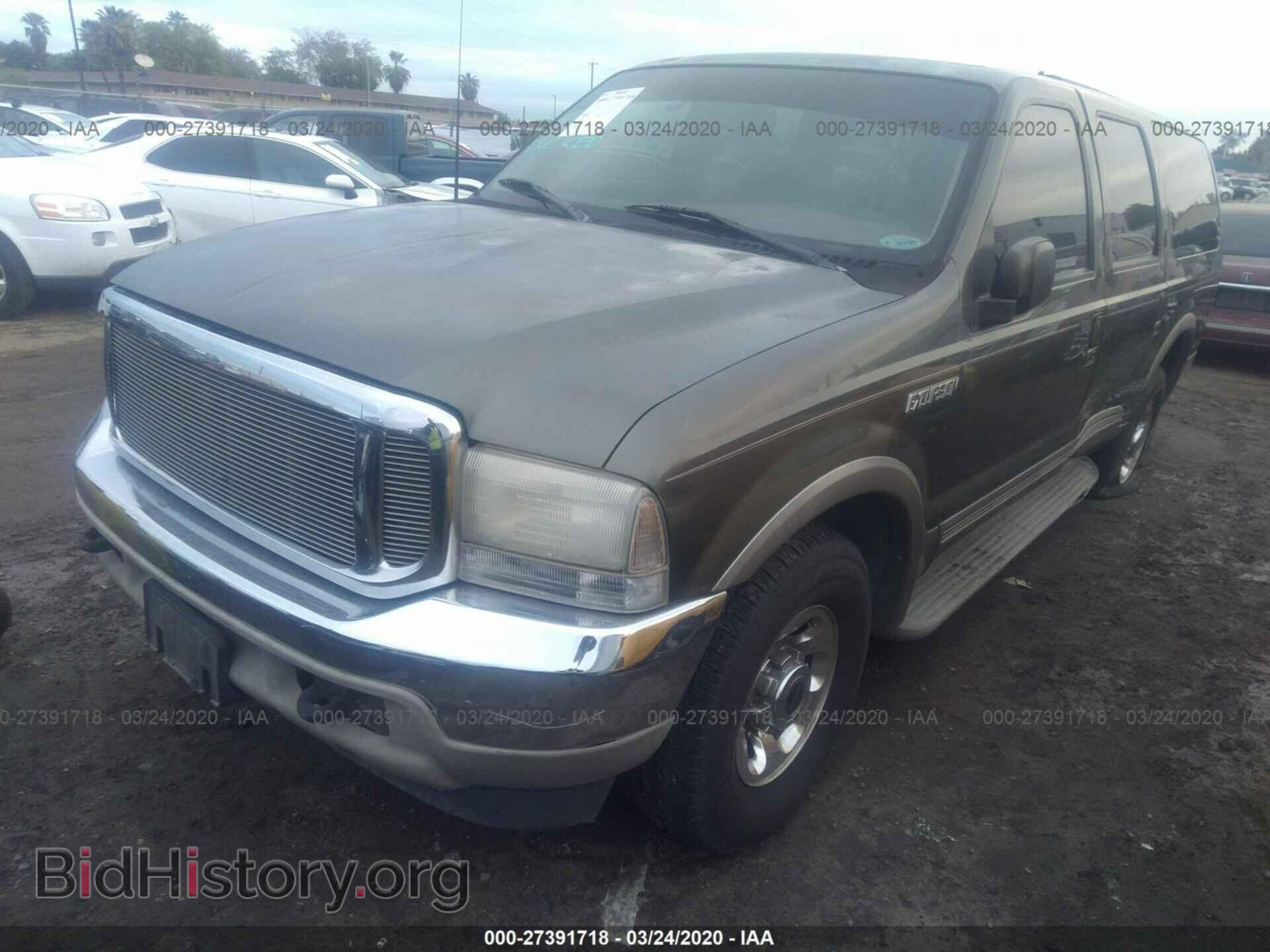 2000 FORD EXCURSION - VIN: 1FMNU42S7YEB60998 - Photo 2