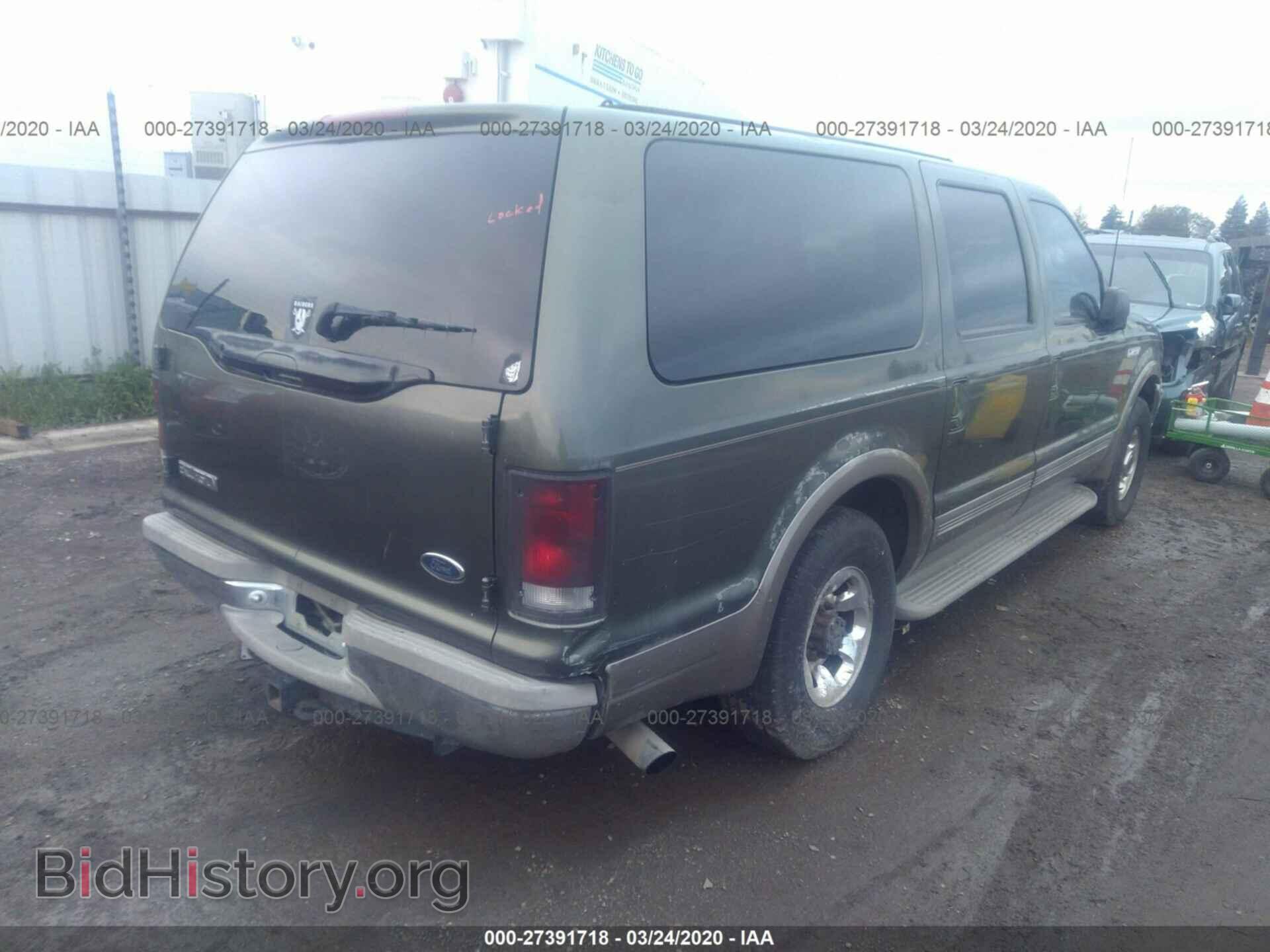 2000 FORD EXCURSION - VIN: 1FMNU42S7YEB60998 - Photo 4