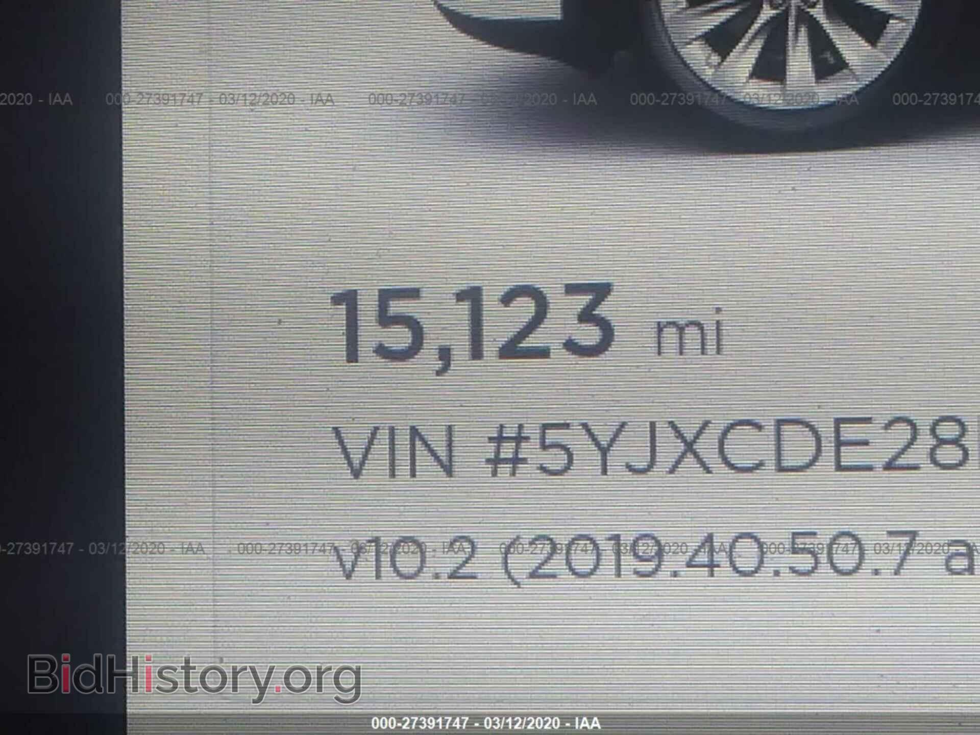 2019 TESLA MODEL X - VIN: 5YJXCDE28KF184406 - Photo 7