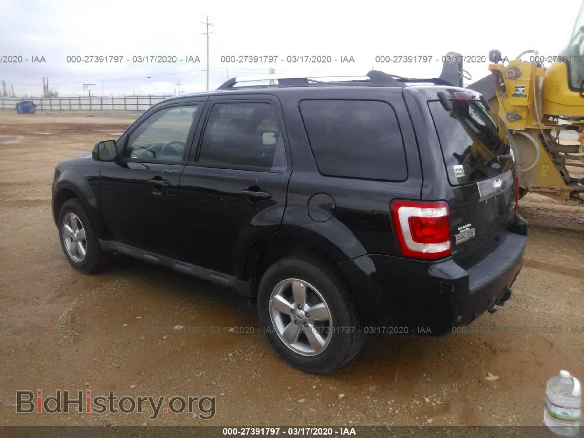 2011 FORD ESCAPE - VIN: 1FMCU9EG4BKC51246 - Фото 3