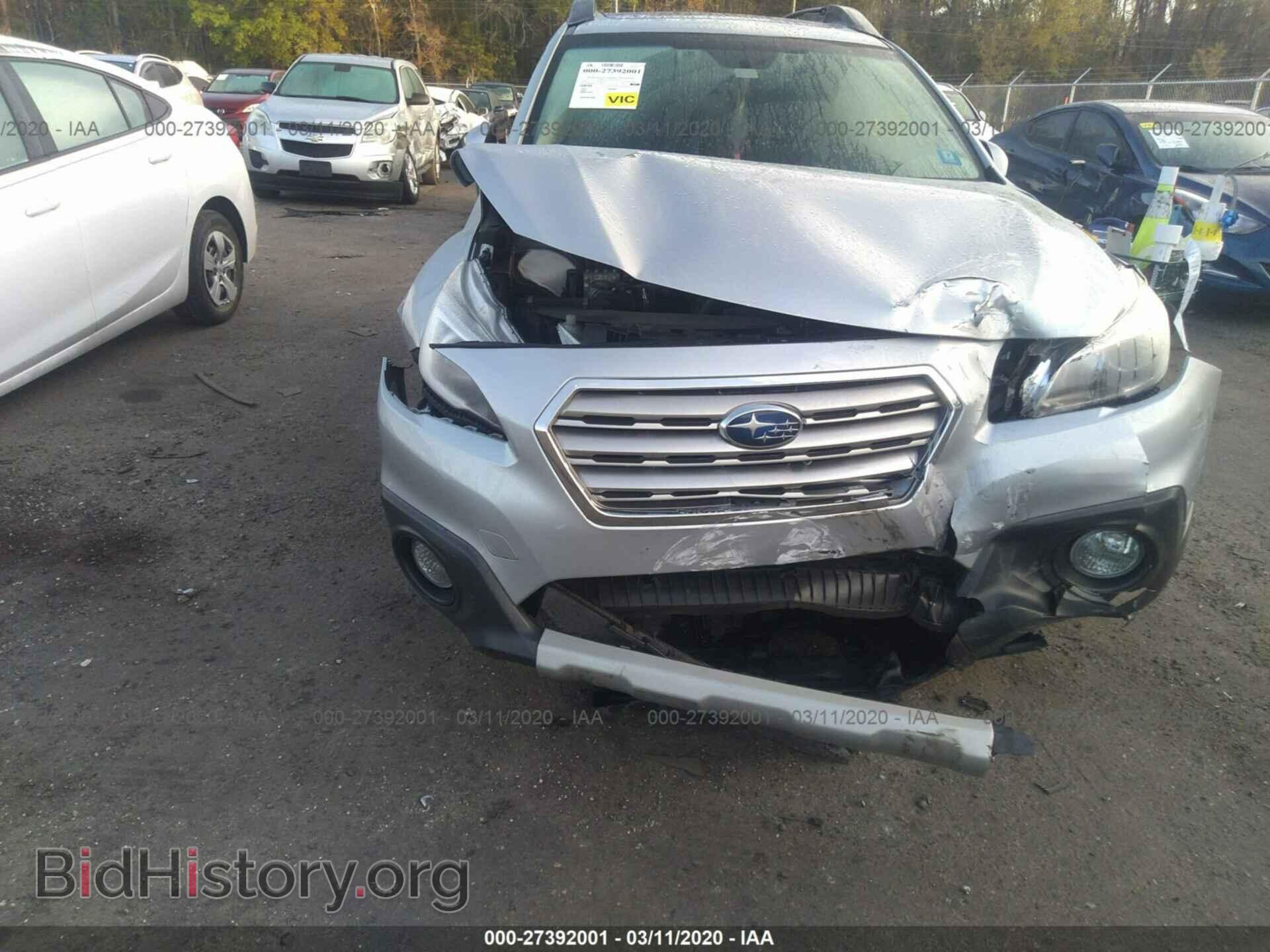 2016 SUBARU OUTBACK - VIN: 4S4BSBNC8G3287688 - Фото 6