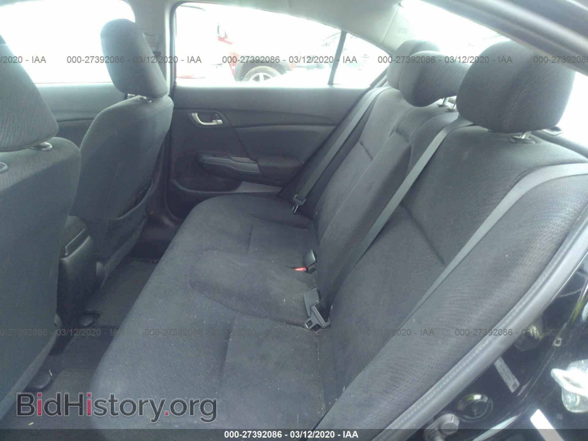 2013 HONDA CIVIC - VIN: 2HGFB2F5XDH579343 - Фото 8