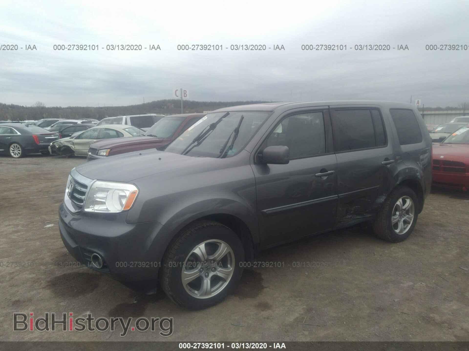 2013 HONDA PILOT - VIN: 5FNYF3H58DB014030 - Фото 2