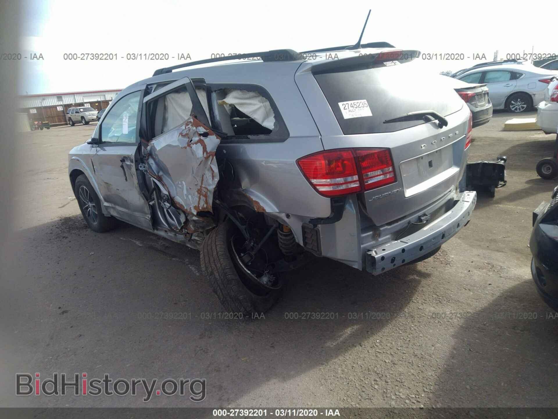 2017 DODGE JOURNEY - VIN: 3C4PDCAB2HT638530 - Фото 3