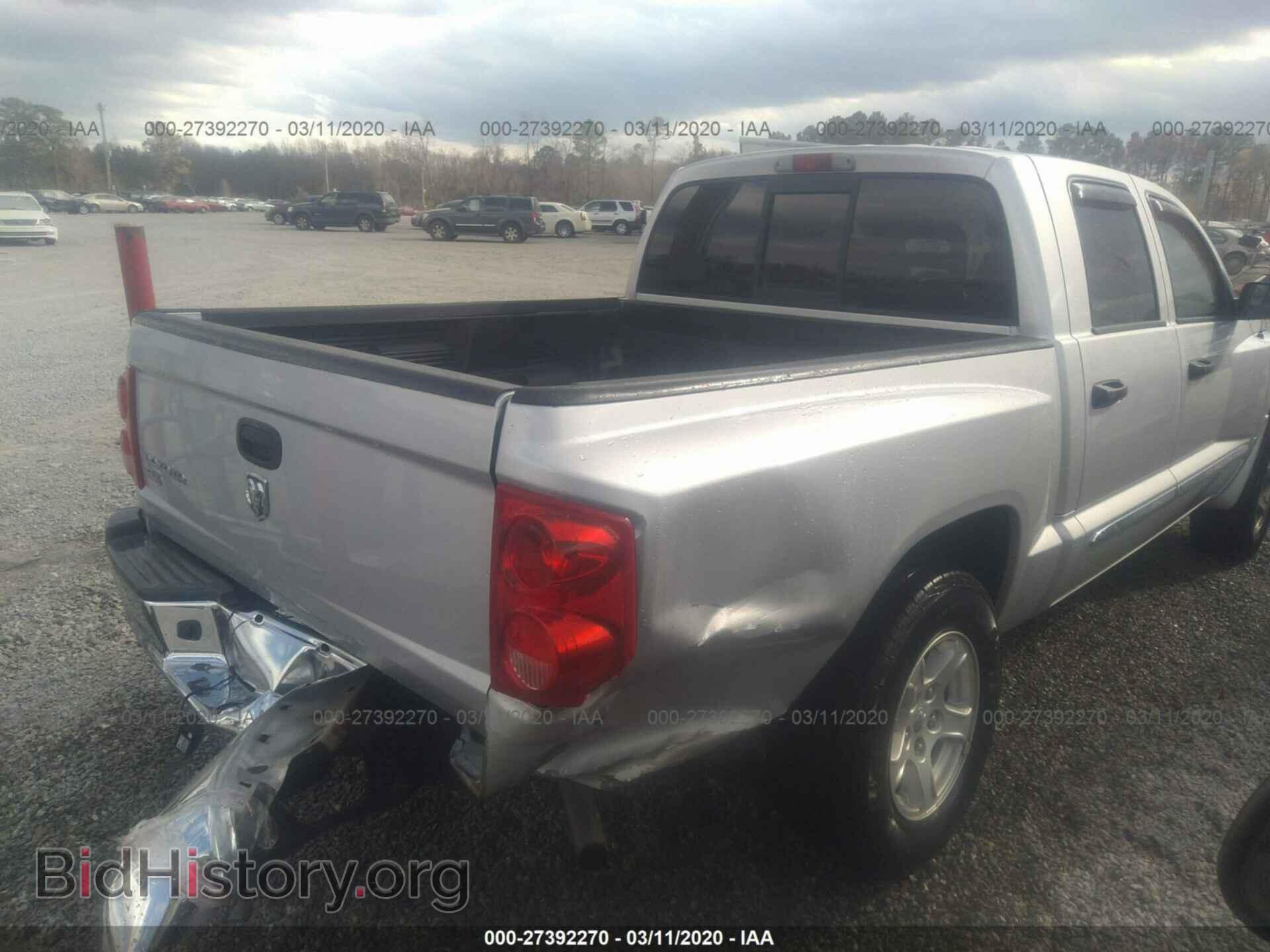 2006 DODGE DAKOTA - VIN: 1D7HE48K16S505694 - Фото 4