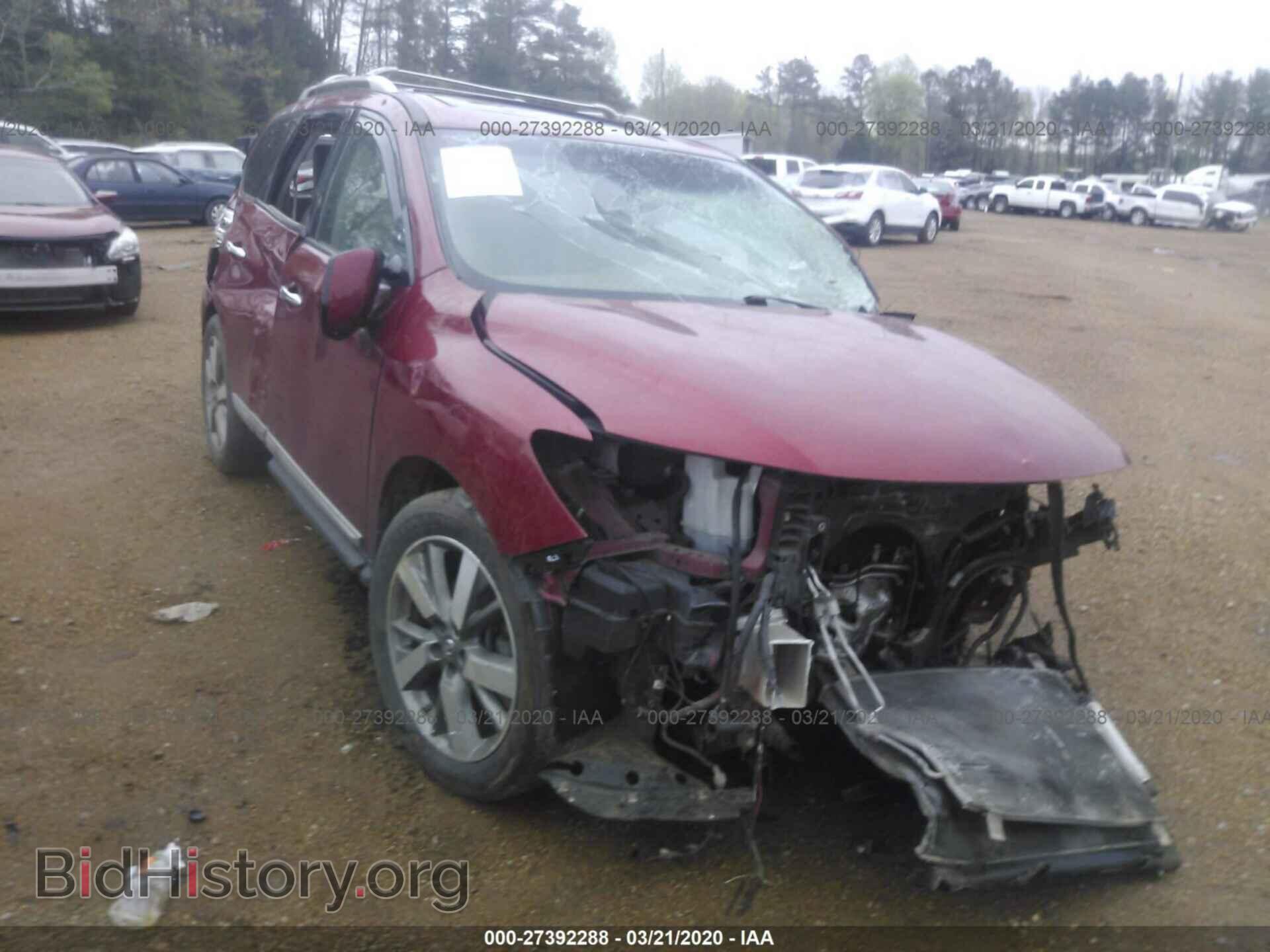 Фотография 5N1AR2MN1EC689480 - NISSAN PATHFINDER 2014