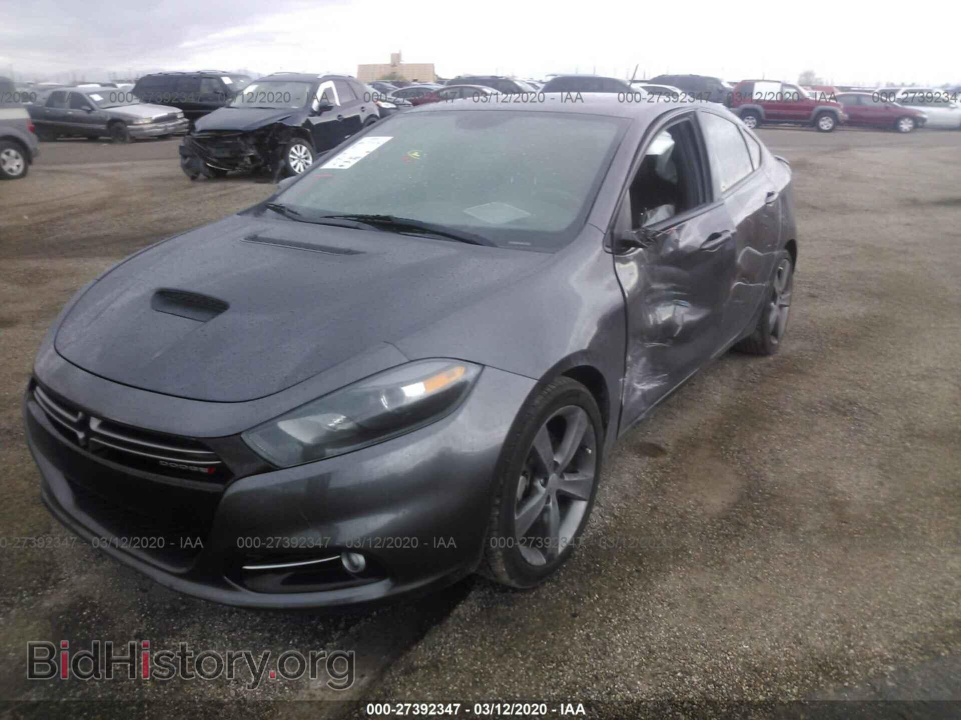 2016 DODGE DART - VIN: 1C3CDFEB5GD680547 - Фото 2