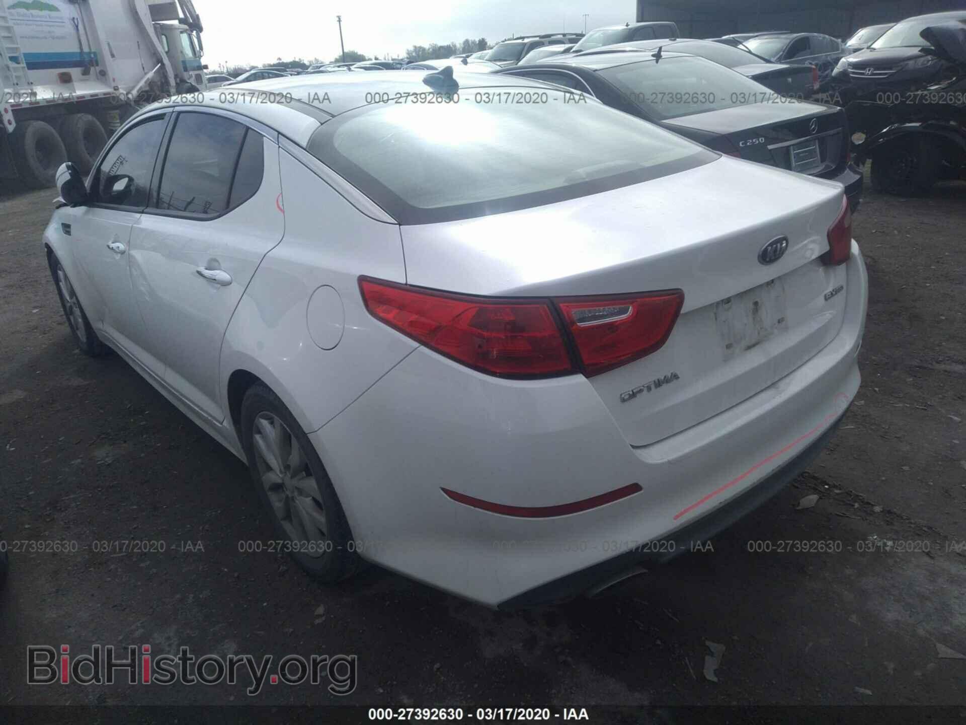 2015 KIA OPTIMA - VIN: 5XXGN4A75FG350332 - Фото 3