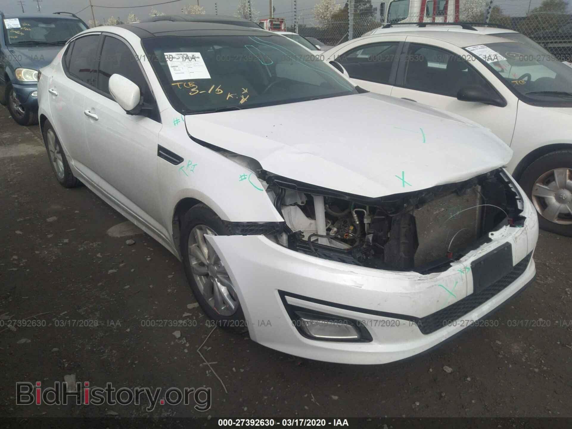 2015 KIA OPTIMA - VIN: 5XXGN4A75FG350332 - Фото 6