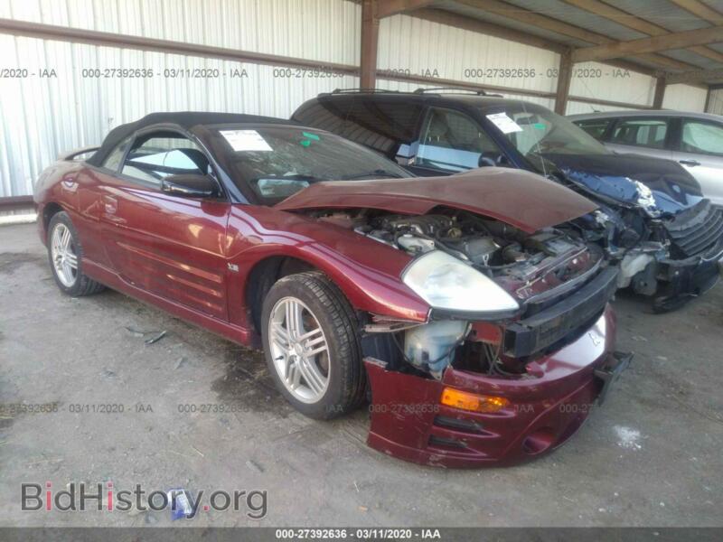 2004 Mitsubishi ECLIPSE Spyder GT (VIN 4A3AE55H84E094877) — photo 1 of 11, IAAI, damage: front end