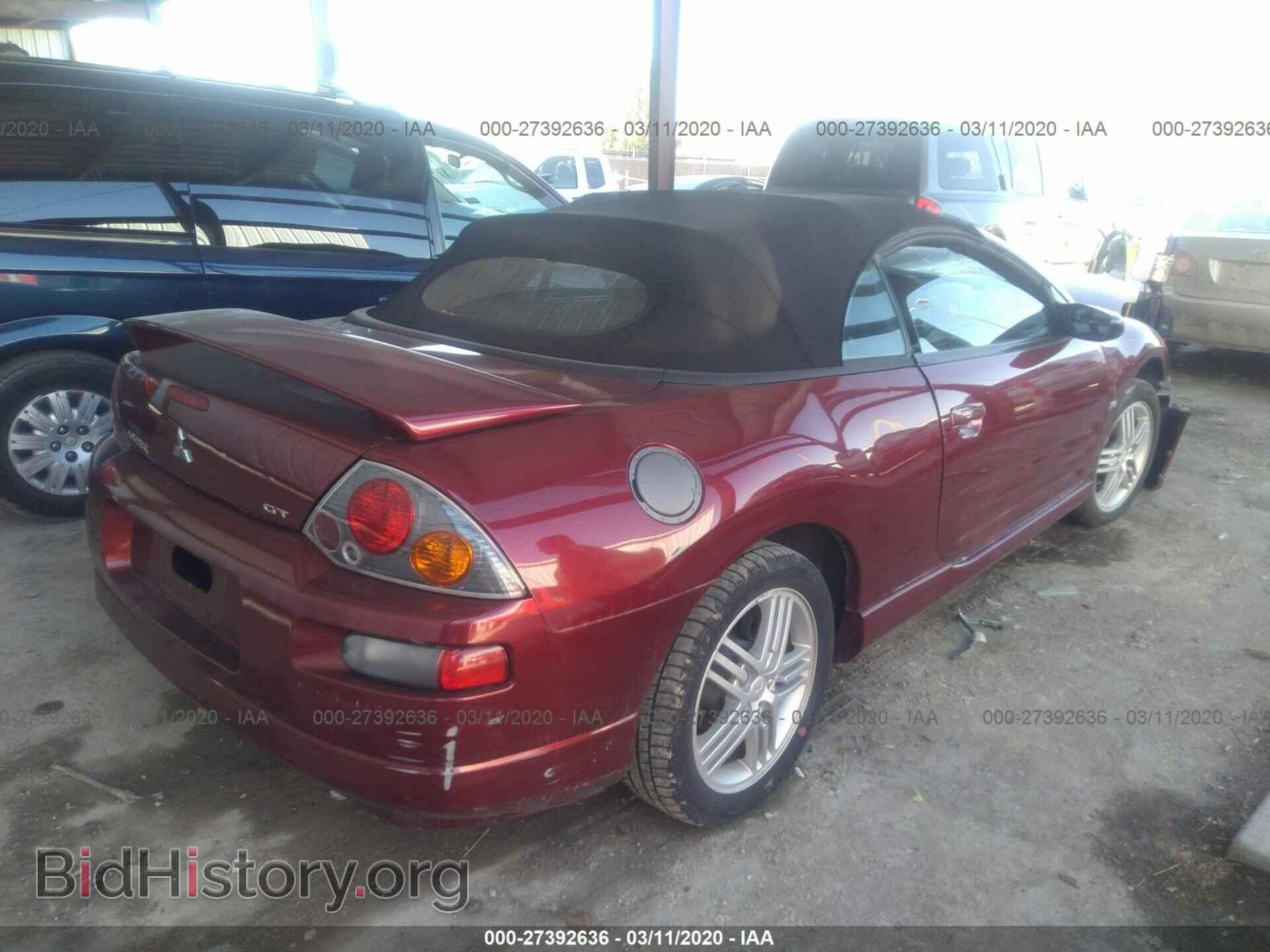2004 MITSUBISHI ECLIPSE - VIN: 4A3AE55H84E094877 - Фото 4